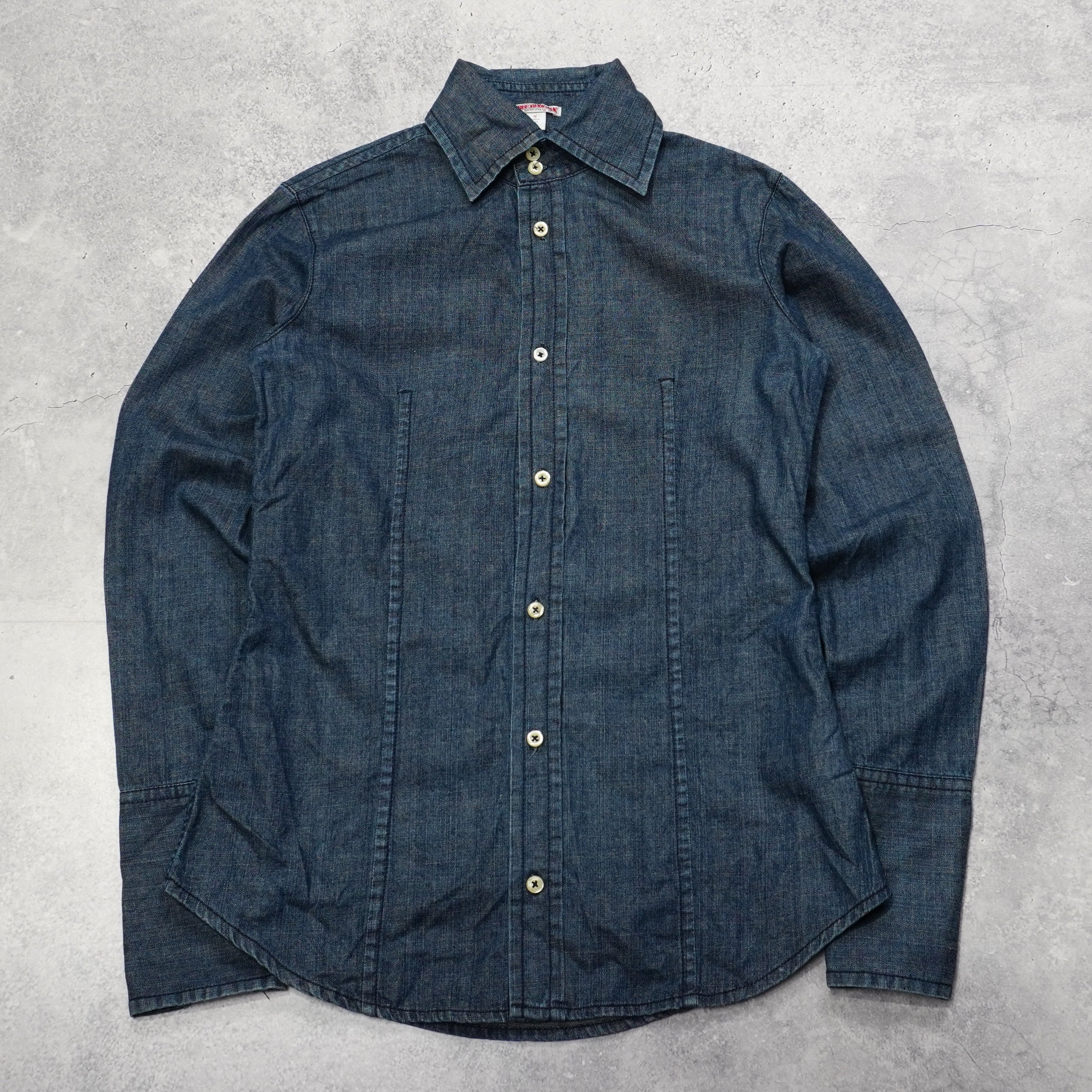 2000s True Religion Denim Button Up
