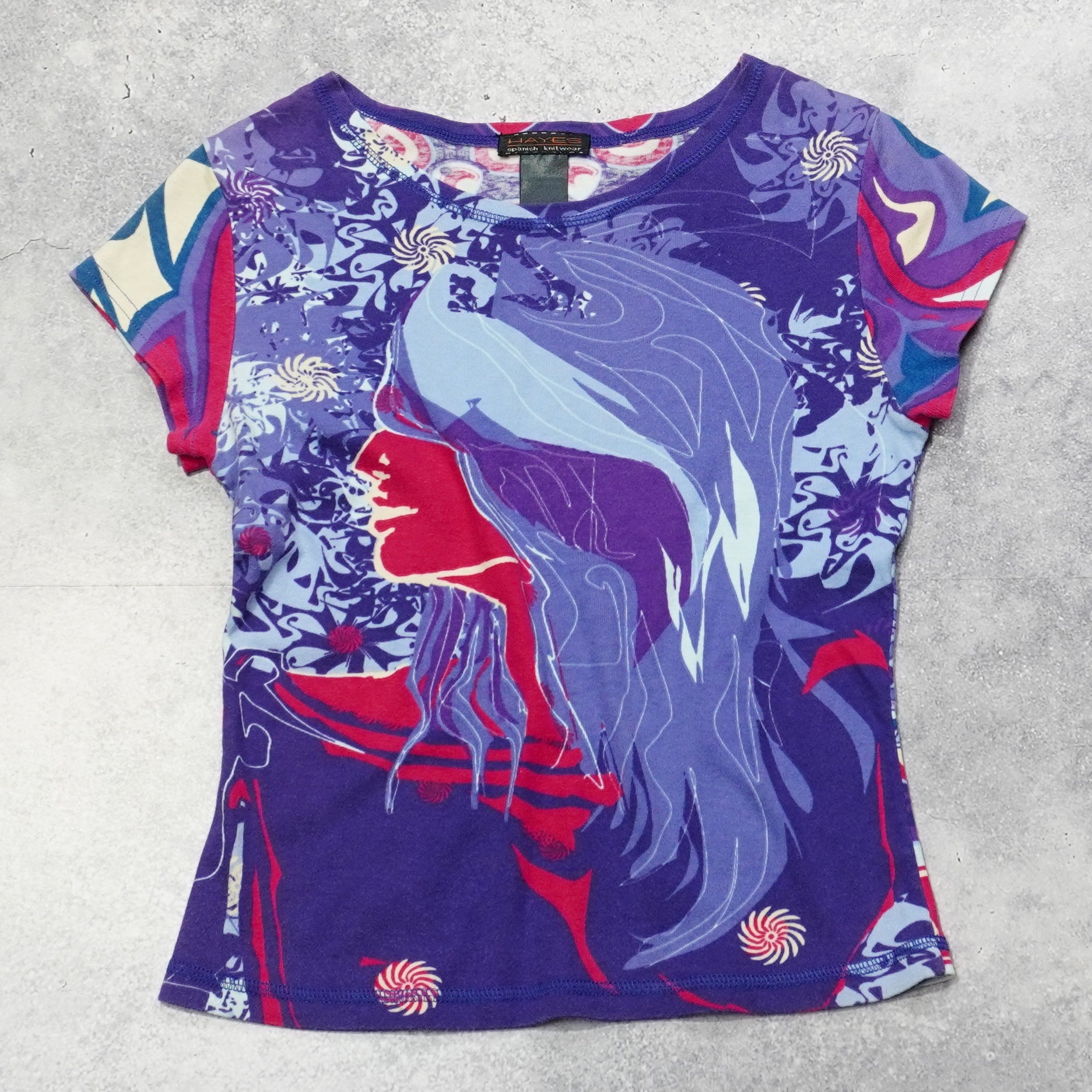 2000s Hayes Graphic Top