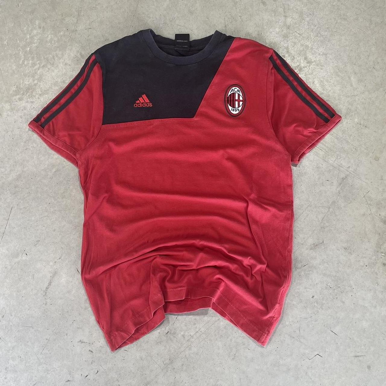 2000s Adidas AC Milan T-Shirt Top