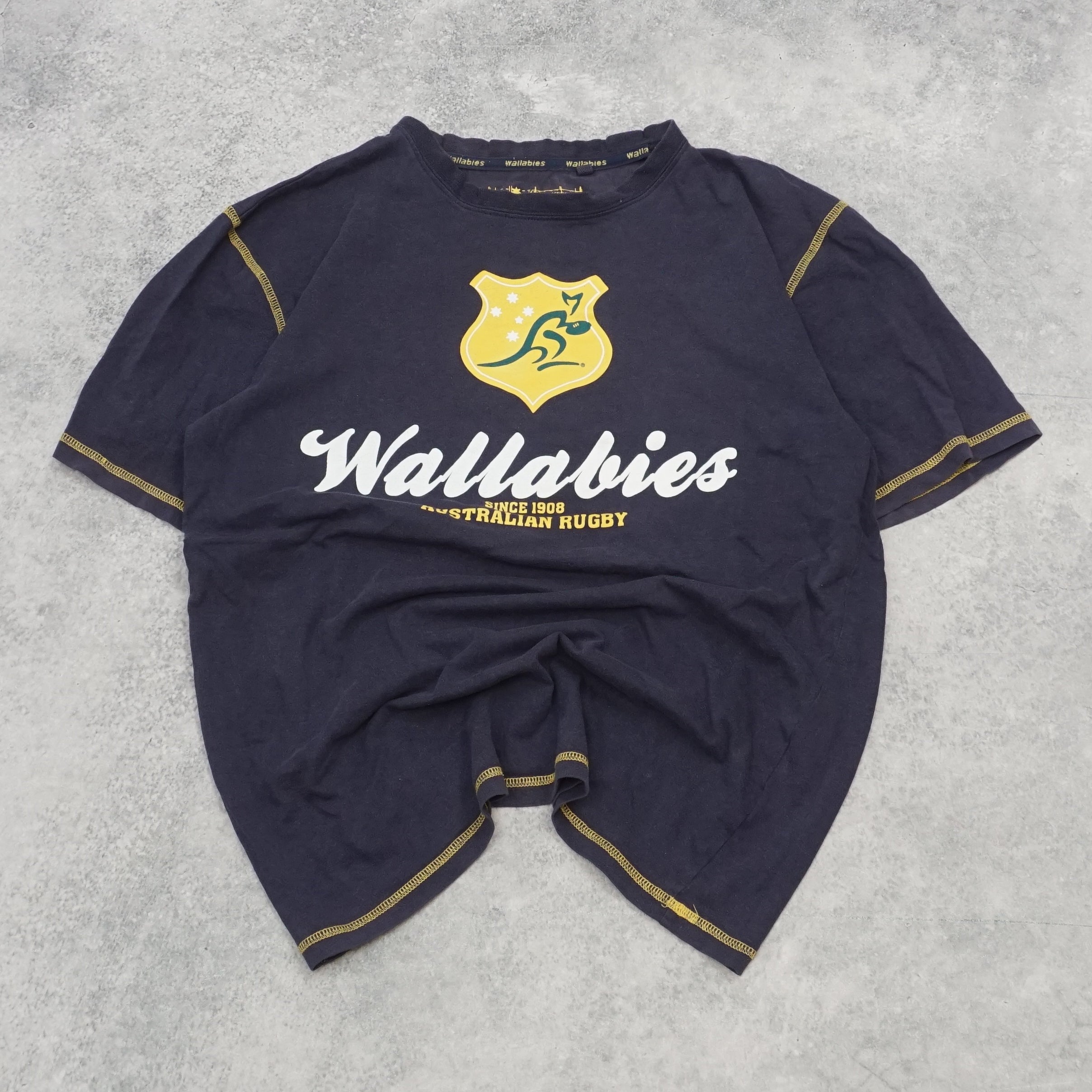 2000s Wallabies Australian Rugby Graphic T-Shirt