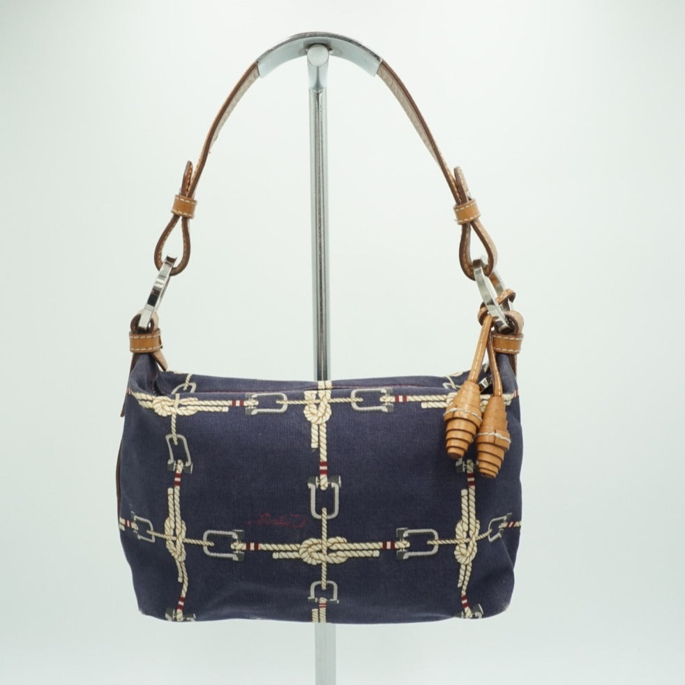 2000s Bally Canvas Handbag