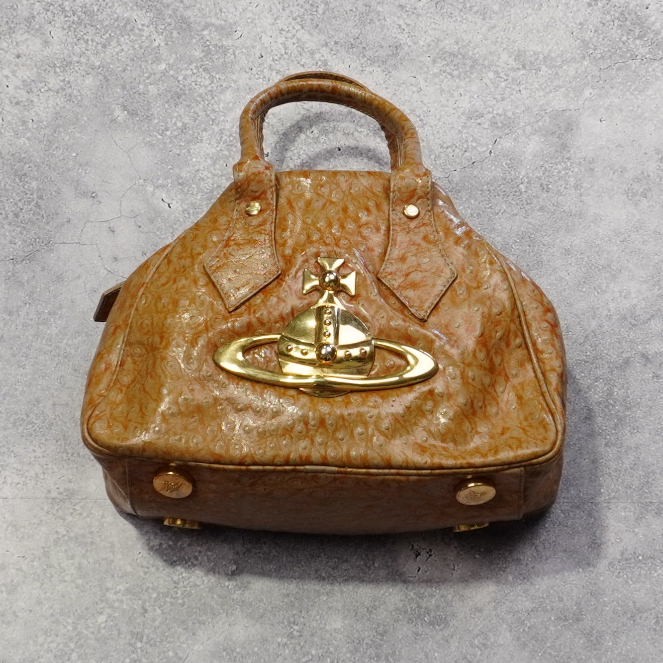 2000s Vivienne Westwood Orb Logo Handbag