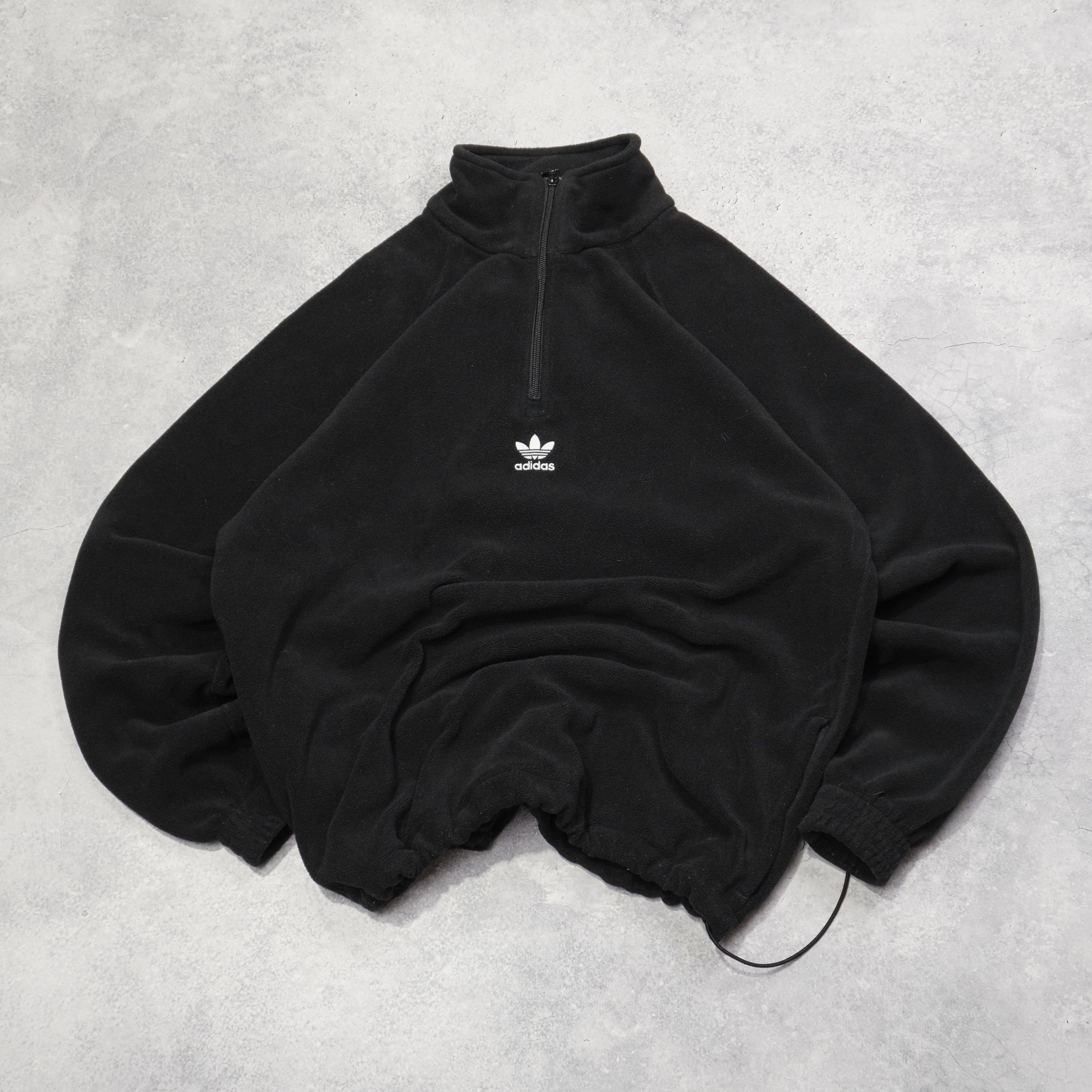 2000s Adidas Primegreen Fleece Zip Up Jacket