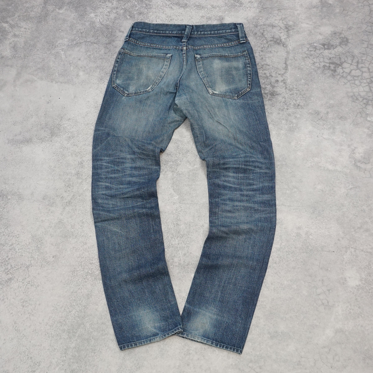 Earnest Sewn Kyne Selvedge Distressed Jeans