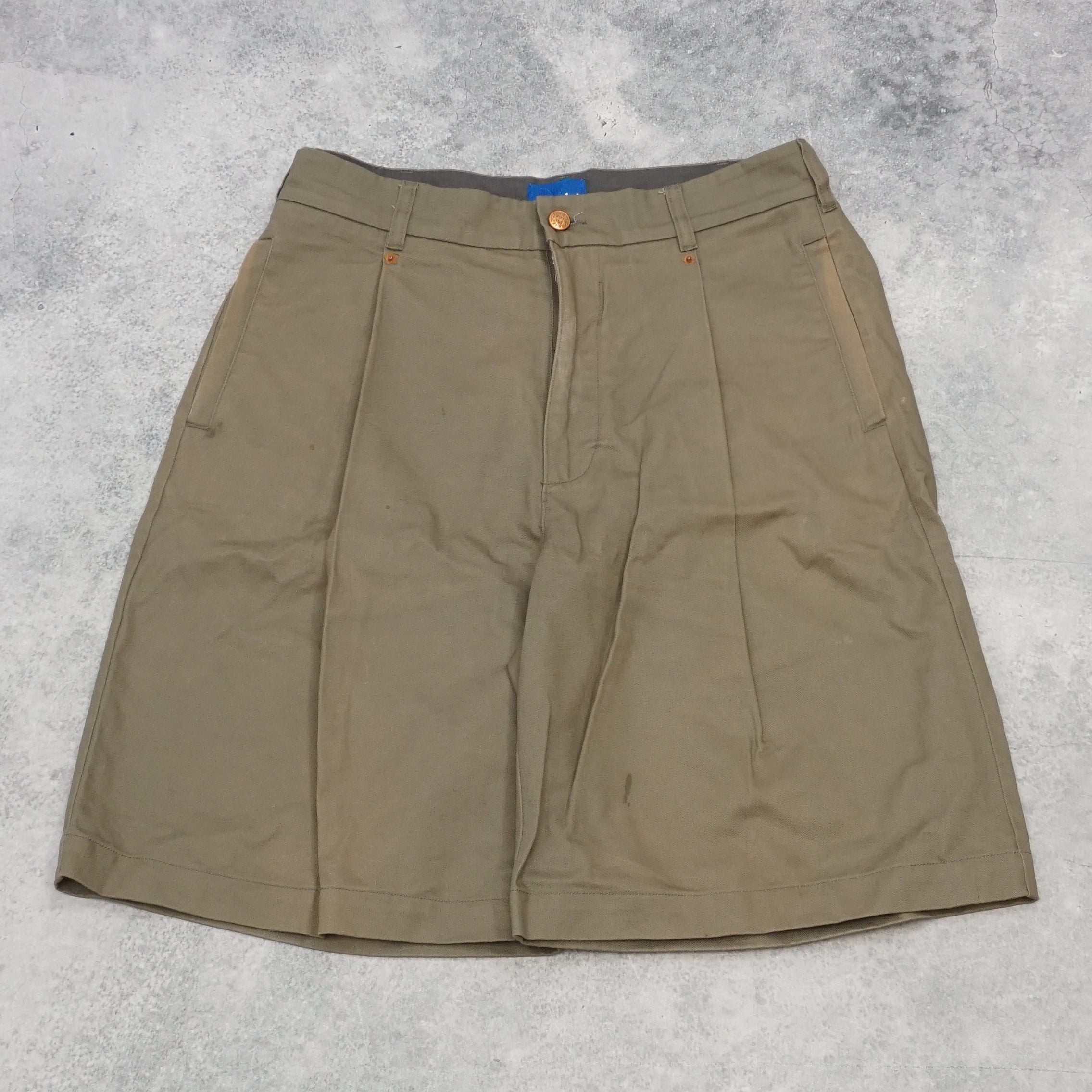 Larriet Pleated Chino Shorts