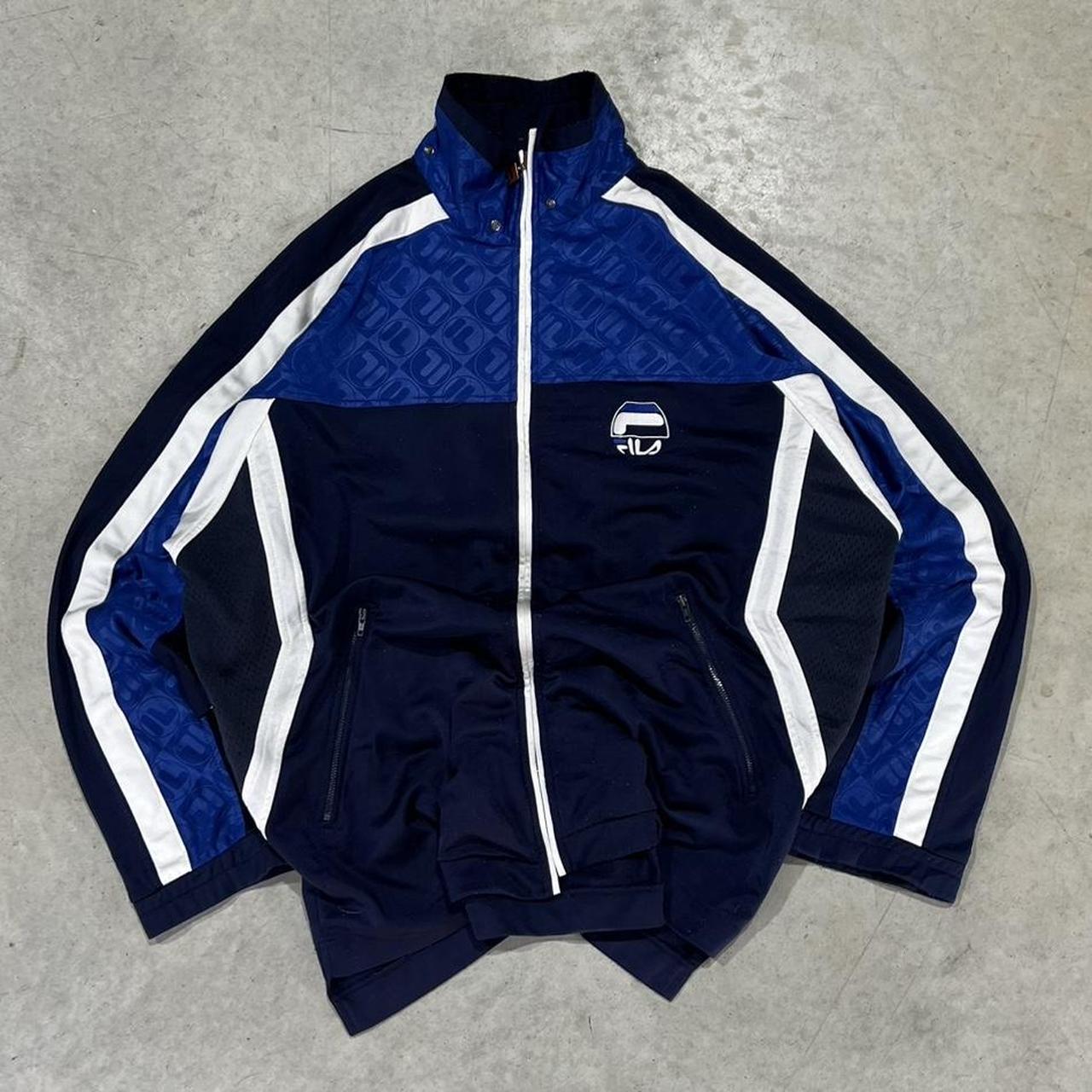 90s FILA Graphic Track Jacket
