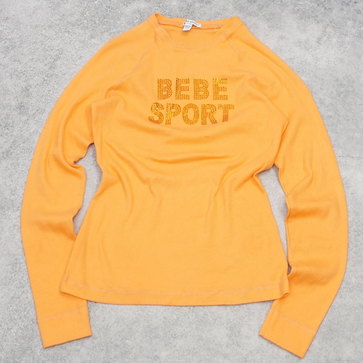 2000s Bebe Sport Rhinestone Top