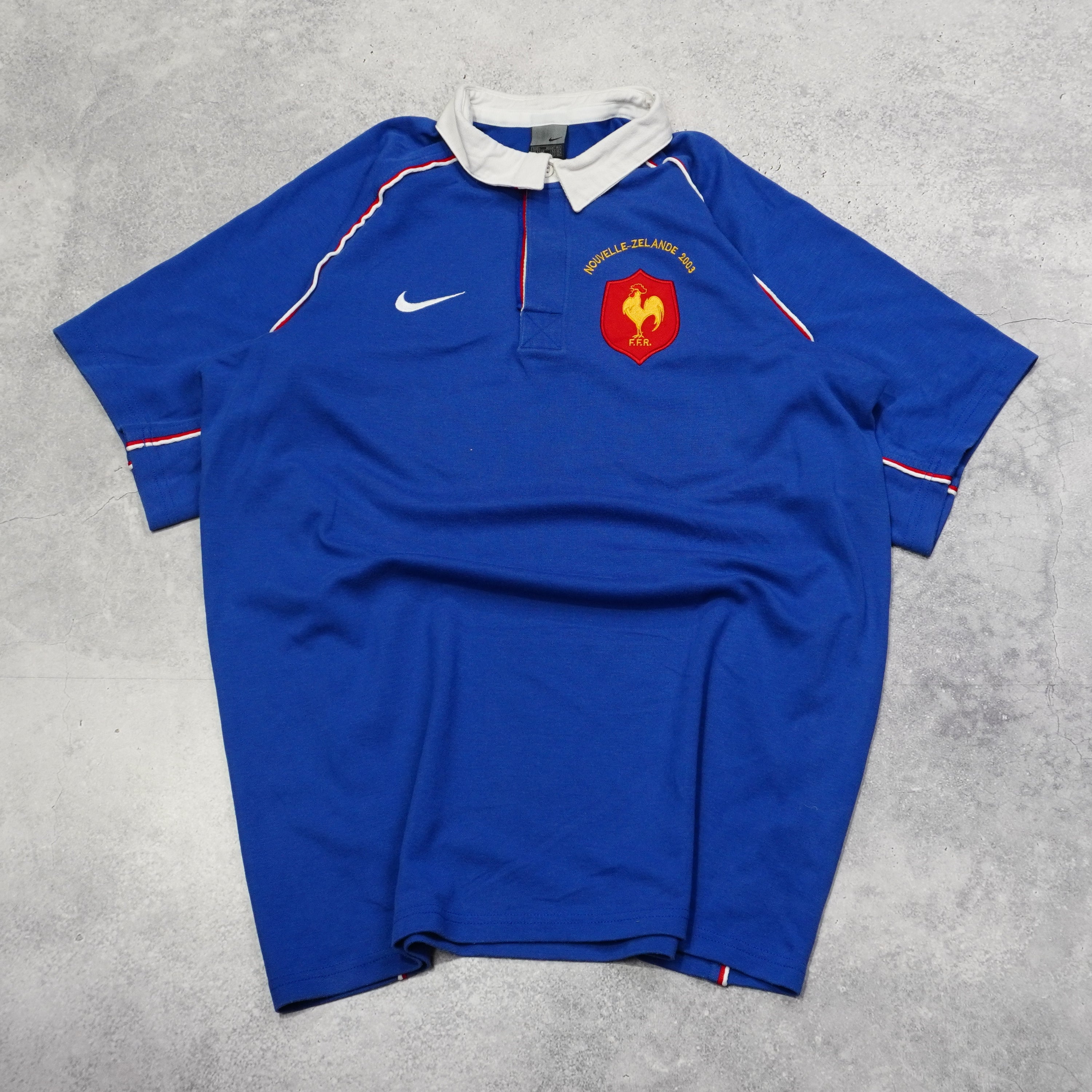 2000s Nike France Rugby Polo