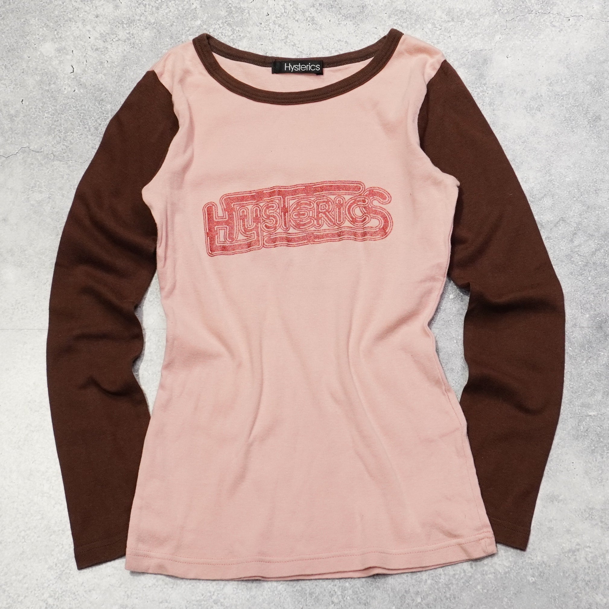 2000s Hysterics Glitter Graphic Top
