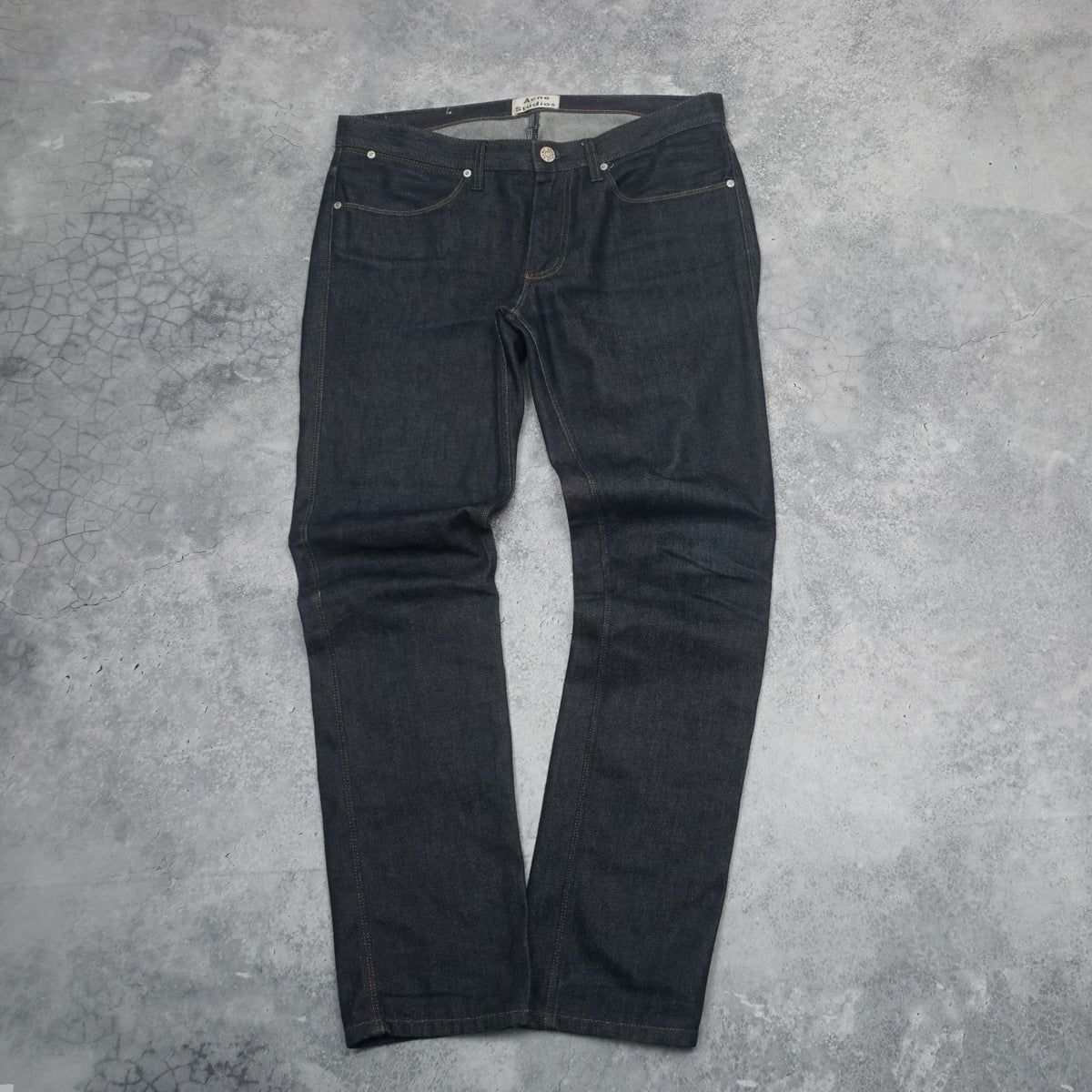 Acne Studios Max Raw Selvedge Jeans