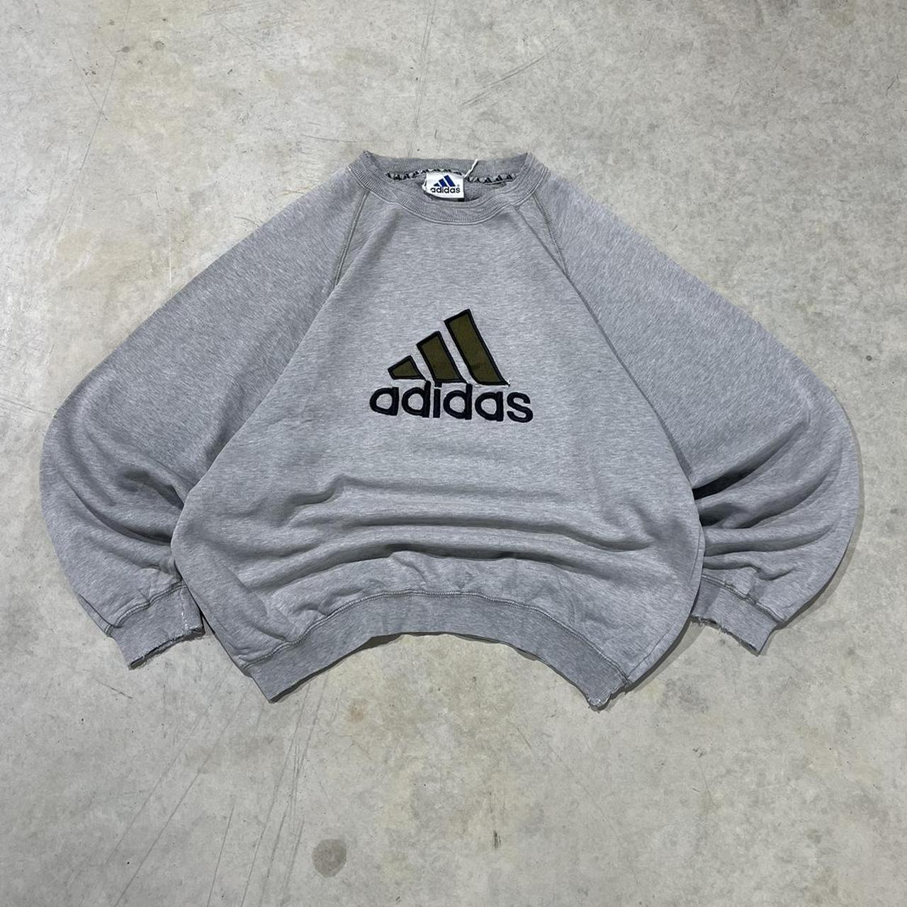 90s Adidas Oversized Crewneck Jumper