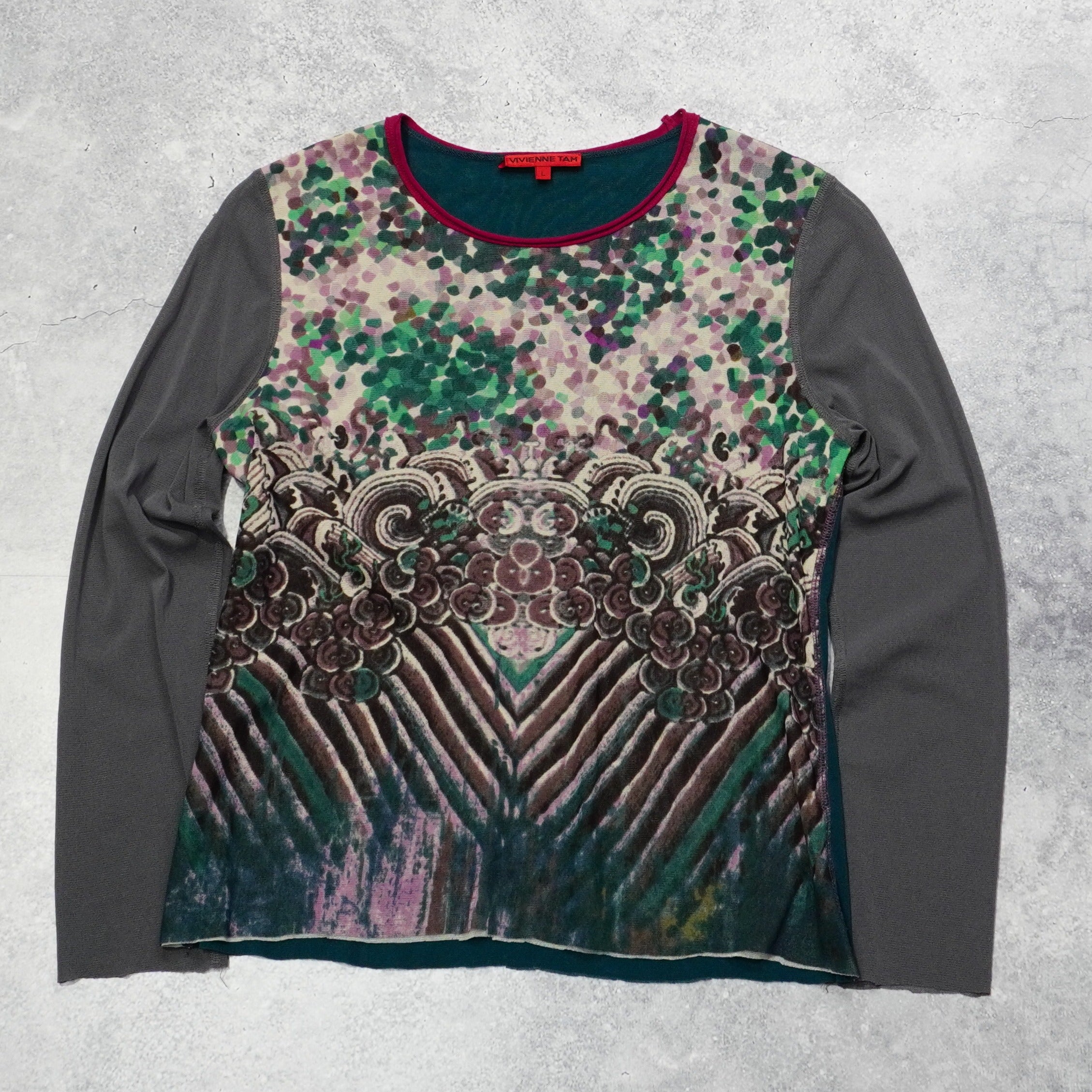 Vivienne Tam Patterned Top
