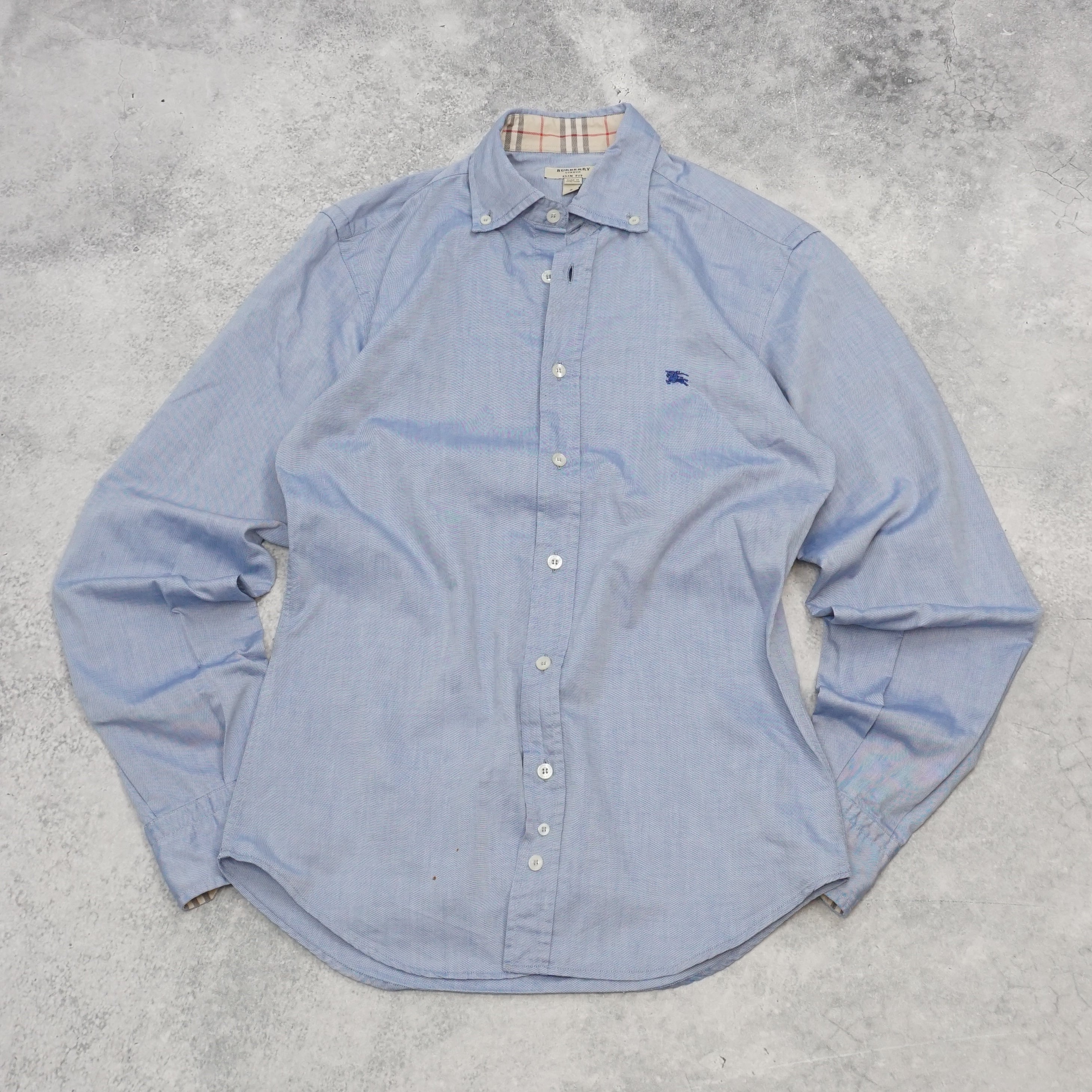 2000s Burberry  Slim Fit Oxford Shirt