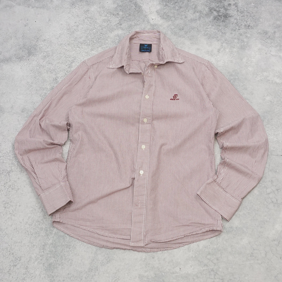 Code 57 Striped Button Up