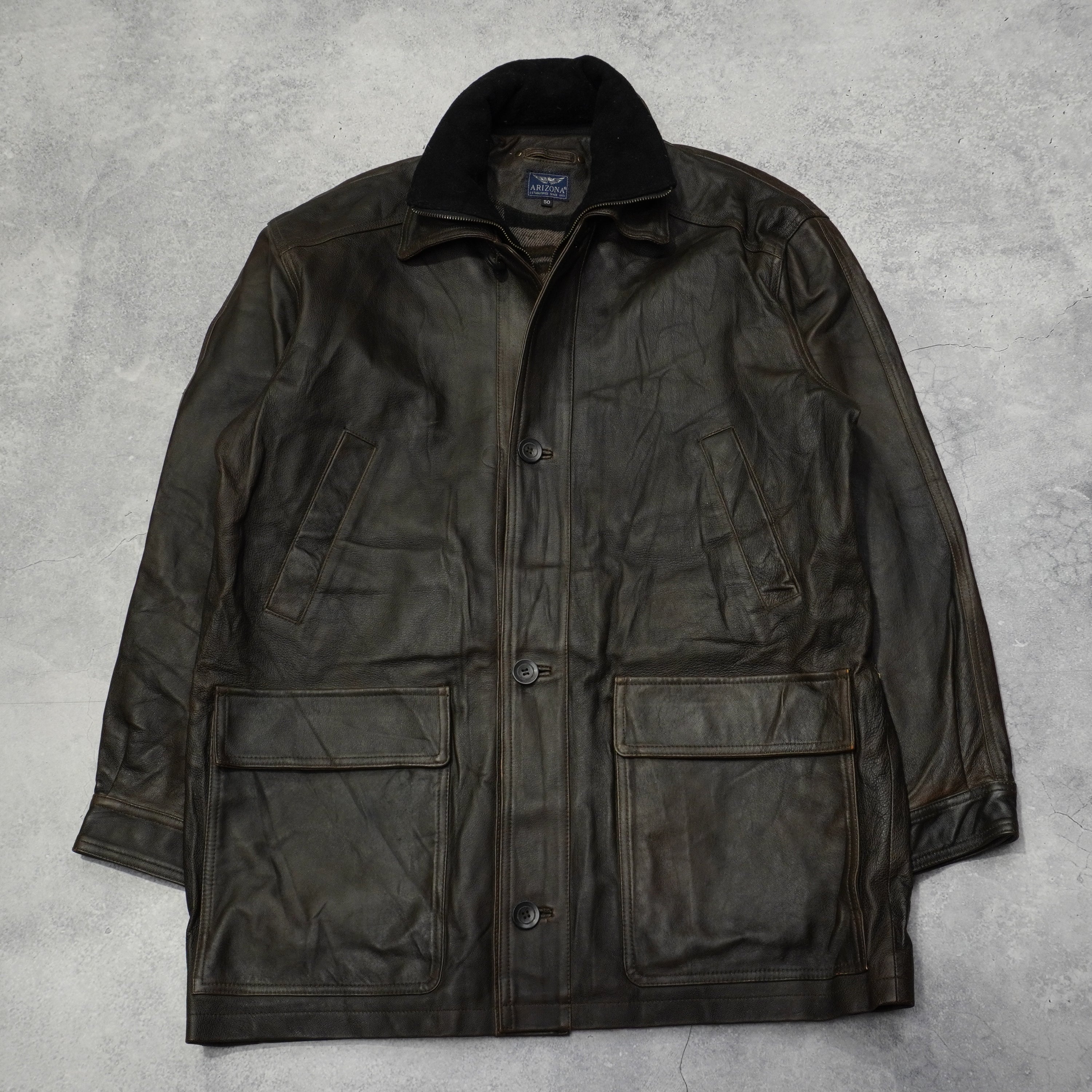 2000s Arizona Leather Coat