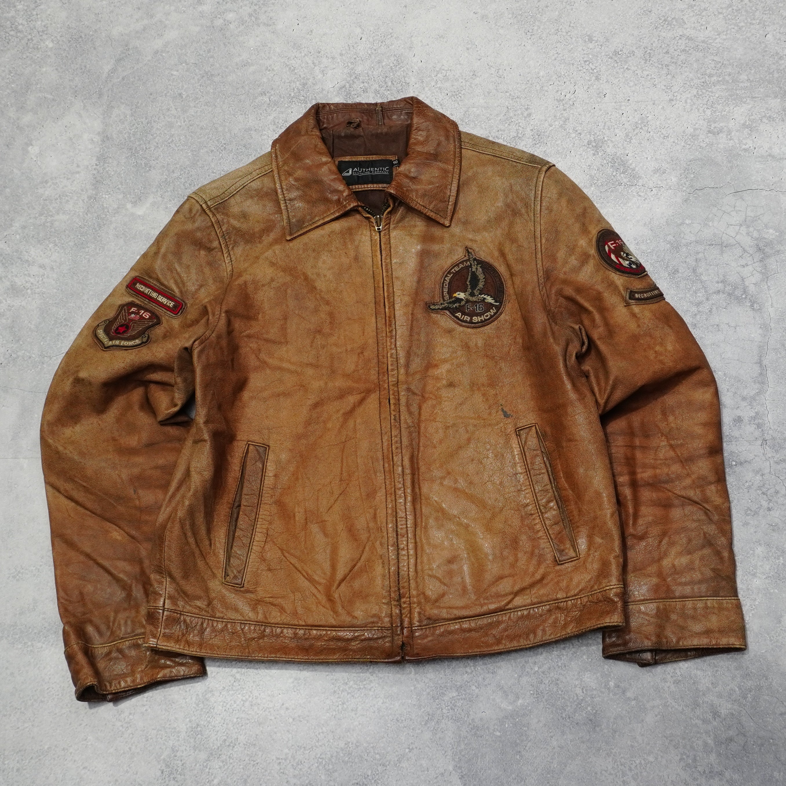Authentic Clothing Company Leather Jacket