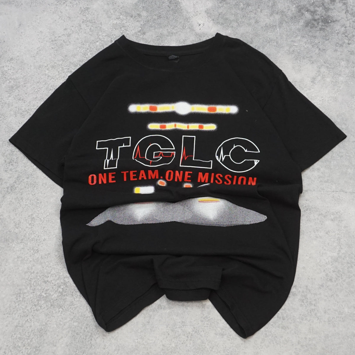 2000s M&O Gold Graphic T-Shirt