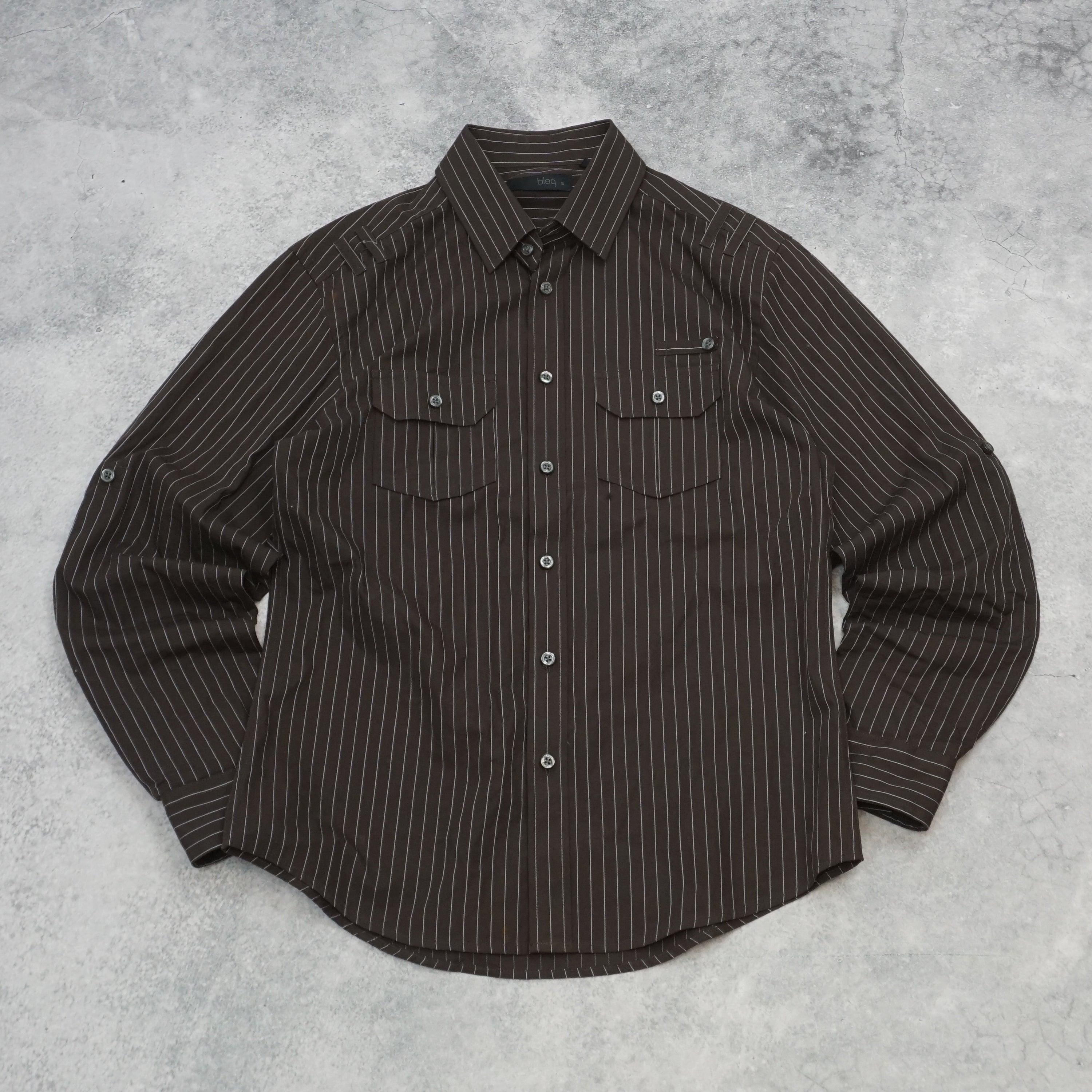 Blaq Button Up