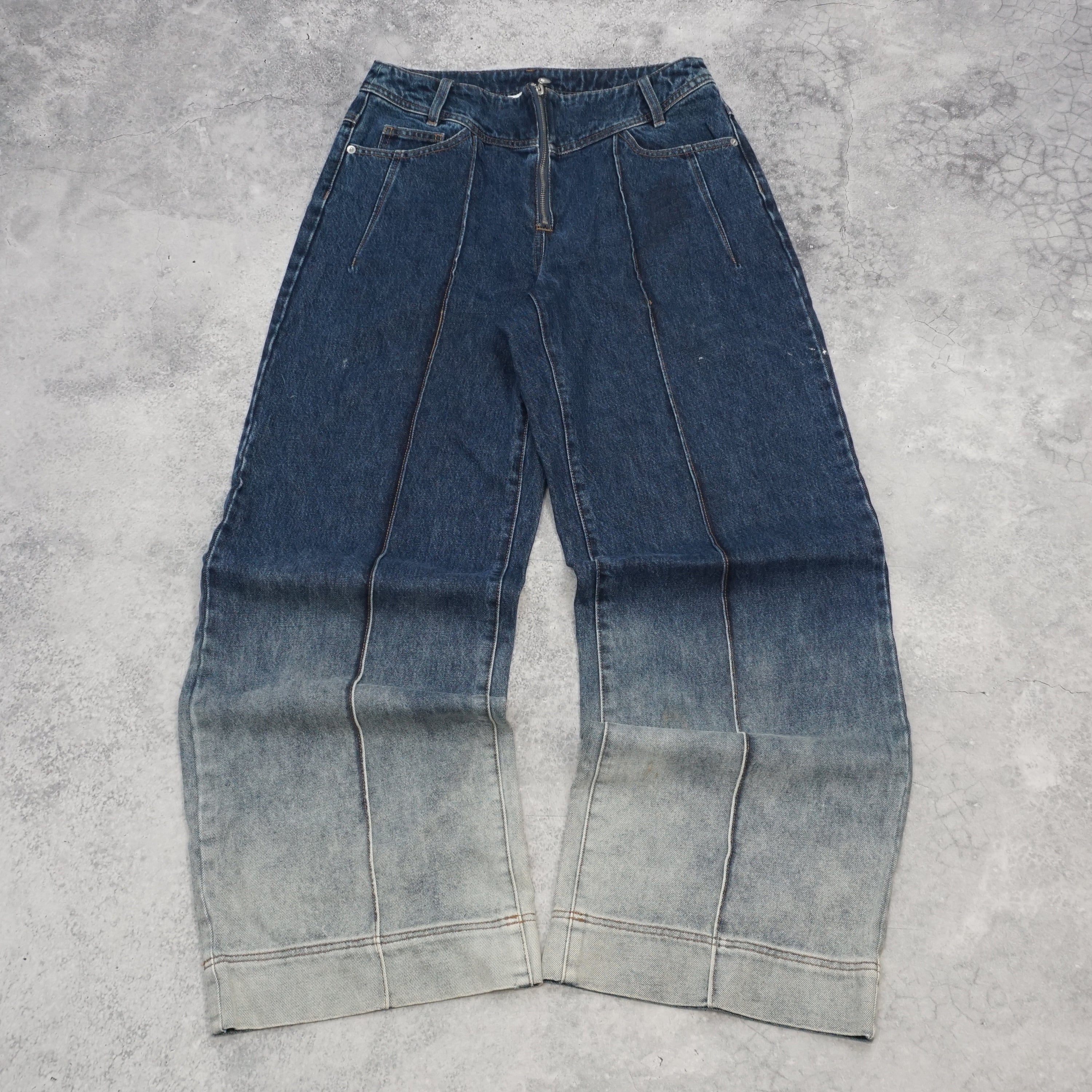 Cue Wide Leg Distressed Jeans