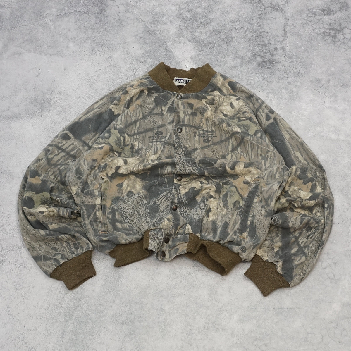 90s Jerzees Outdoors Camo Hunting Jacket