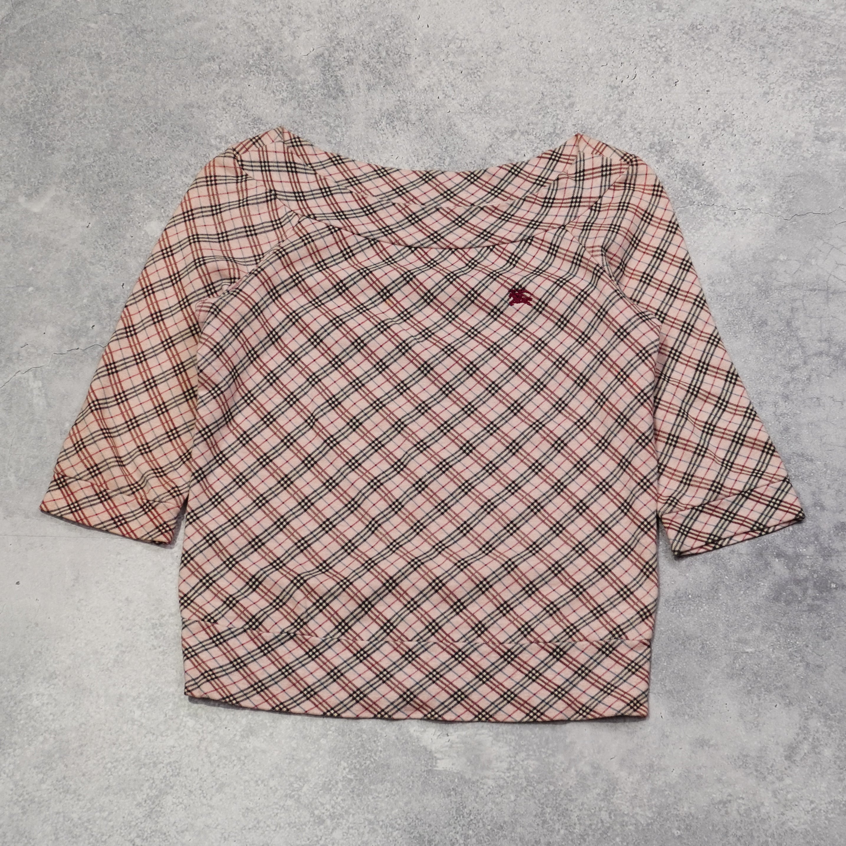 2000s Burberry Blue Label Nova Check Top