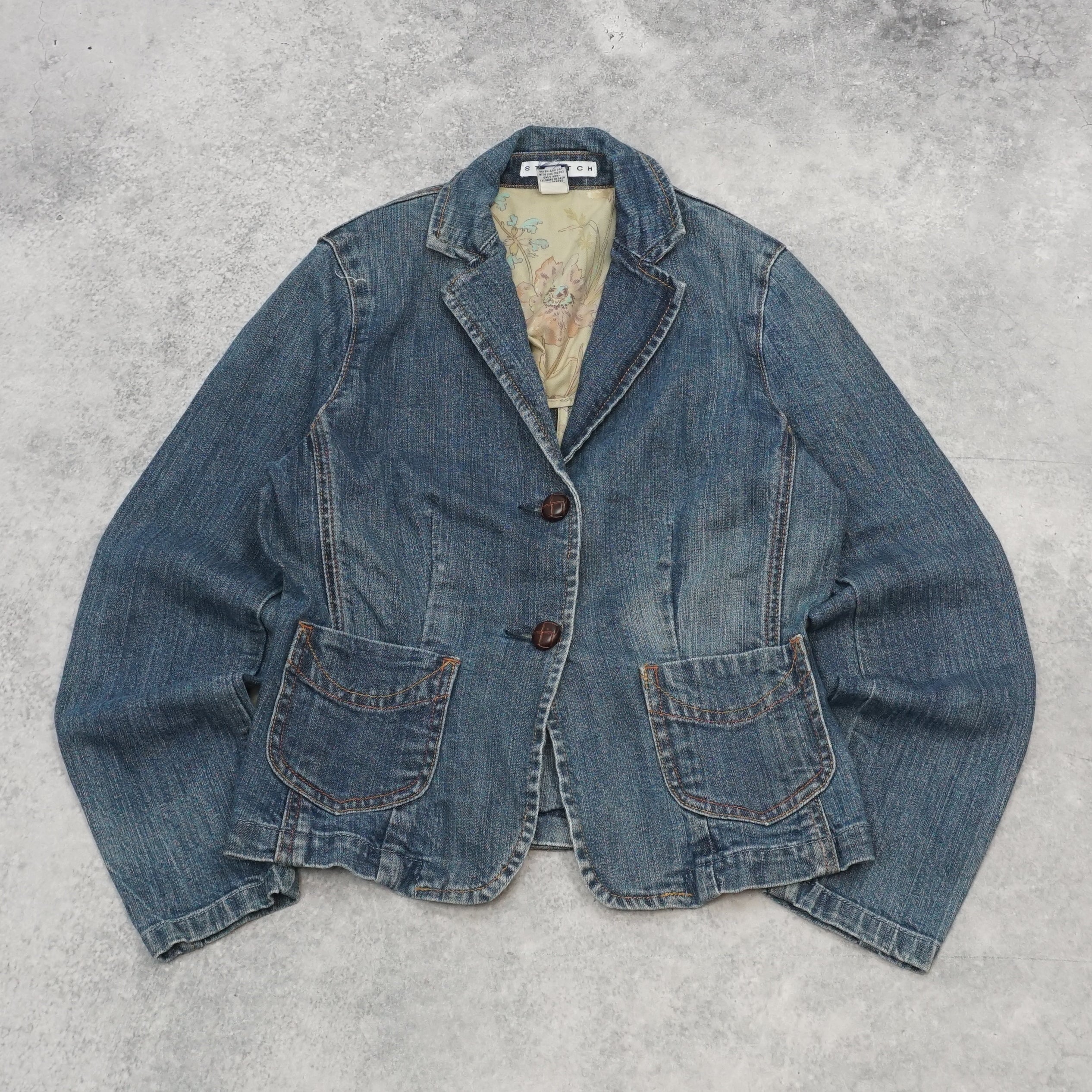 2000s Gap Stretch Denim Jacket