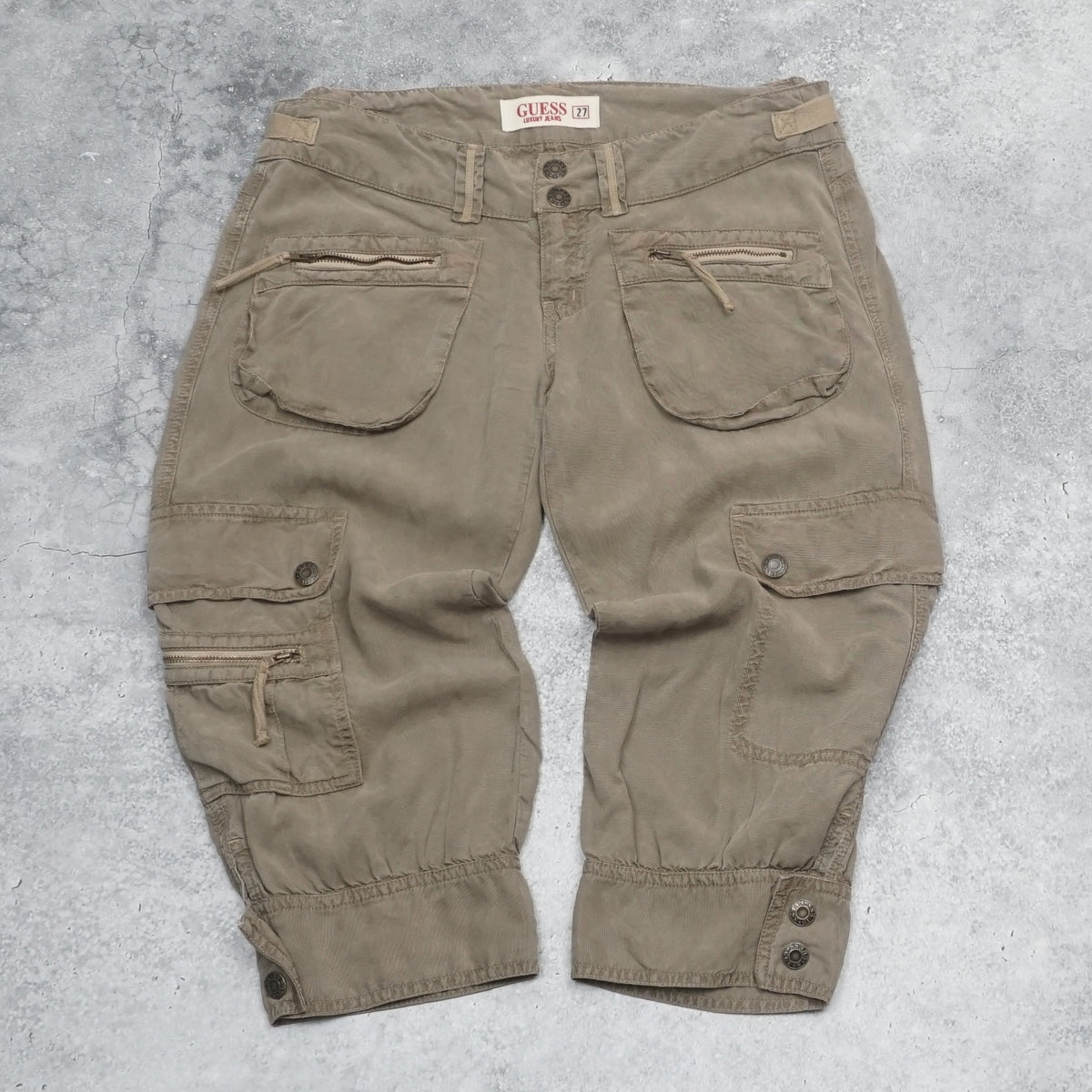 2000s Guess  Cargo Capri Cargo