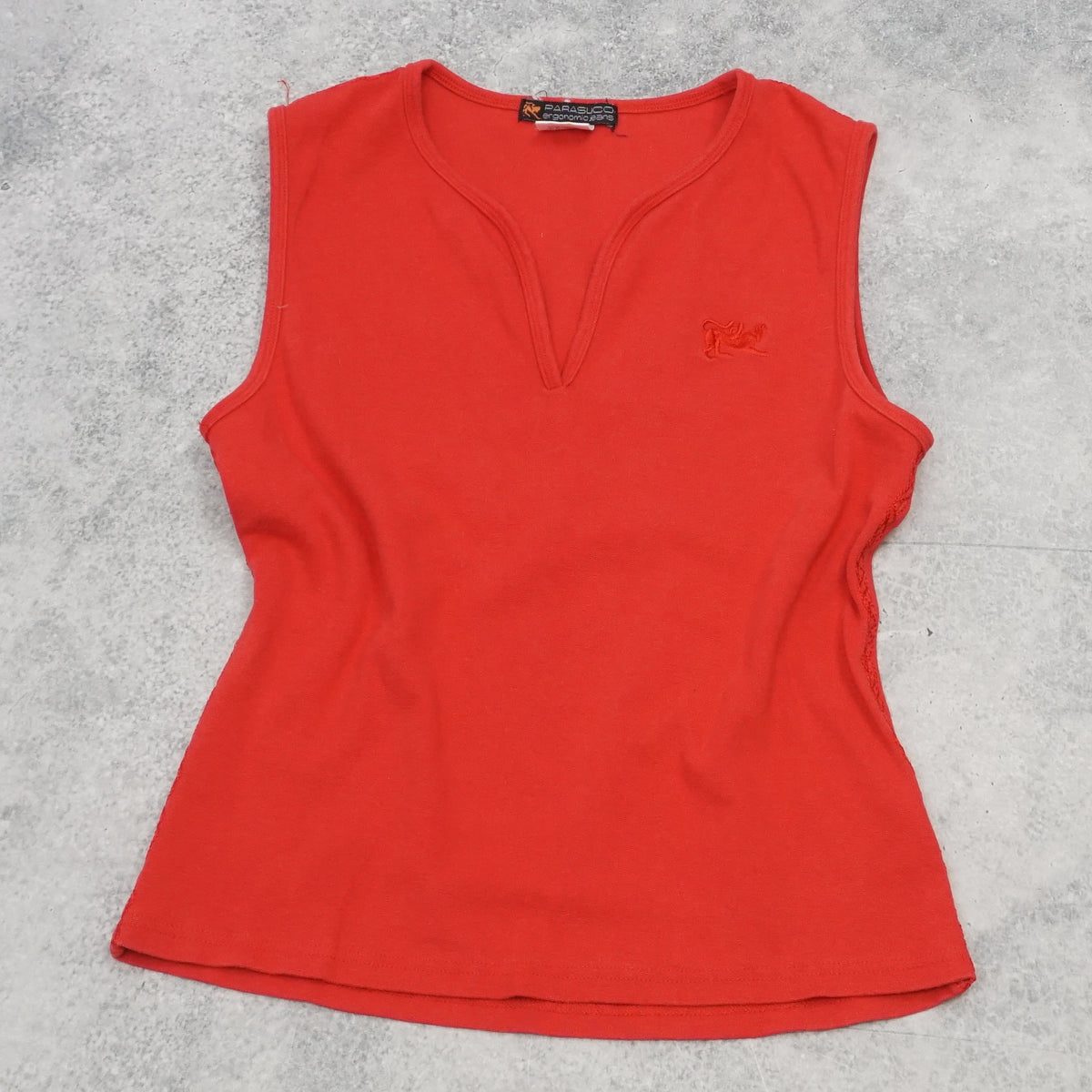 2000s Parasuco Sleeveless V-Neck Top