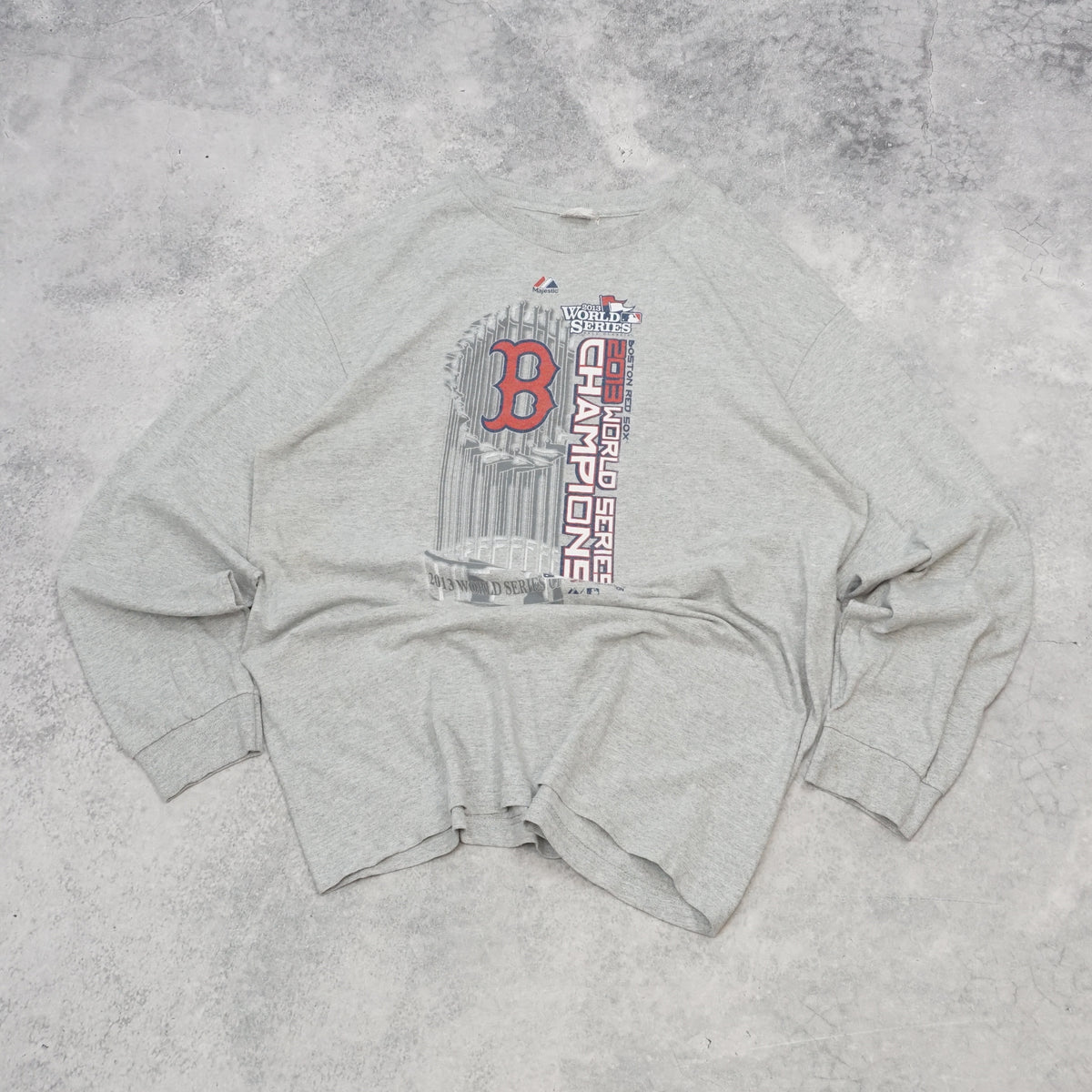 2000s Majestic Boston Red Sox  T-Shirt Jumper