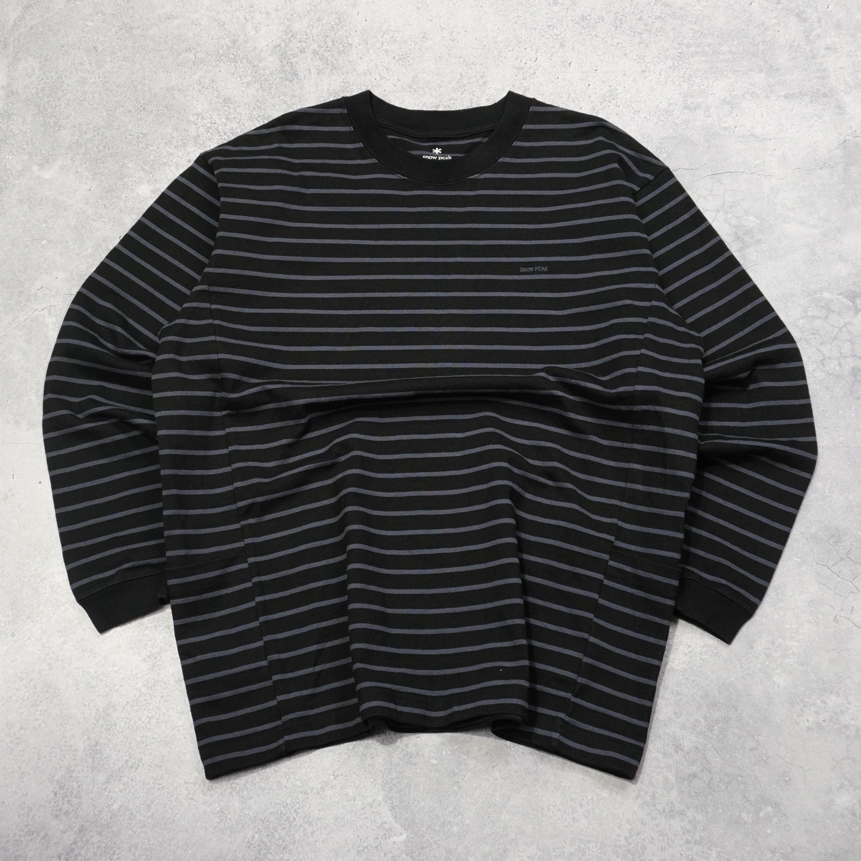 Snow Peak Striped Long Sleeve T-Shirt