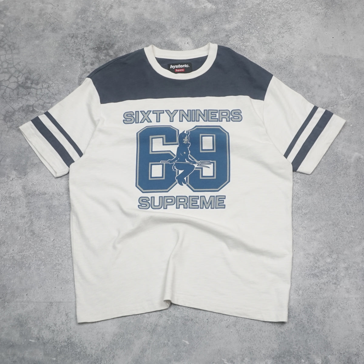 Hysteric Glamour x Supreme 69 Football T-Shirt