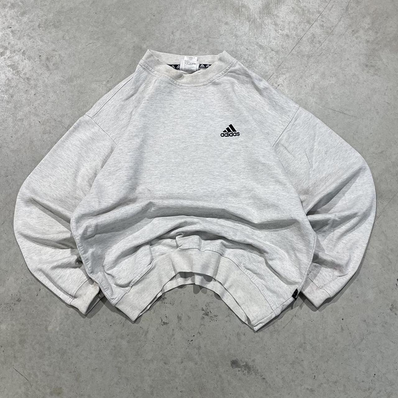 90s Adidas Oversized Crewneck Jumper