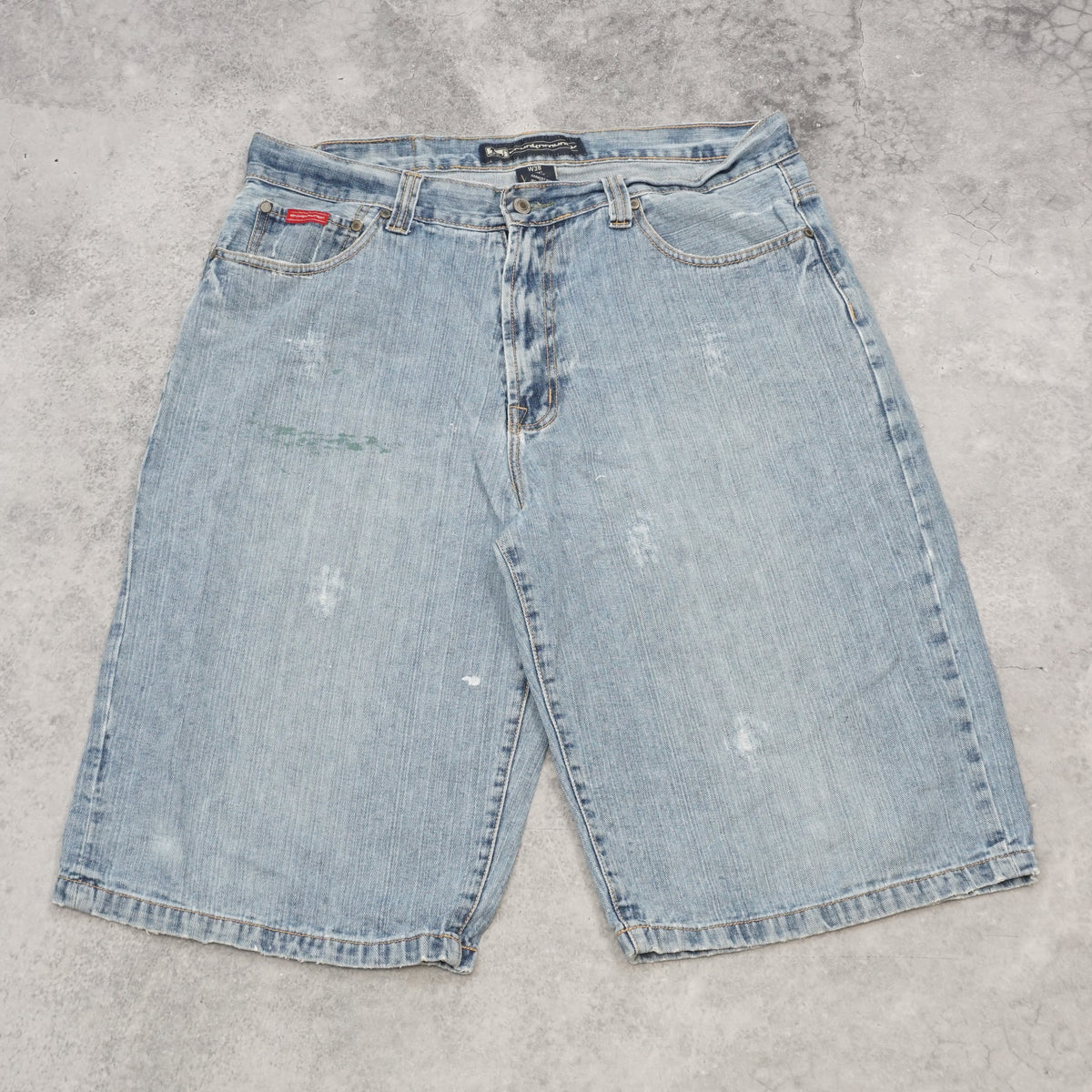 2000s Funknmuny Baggy Light Wash Jorts