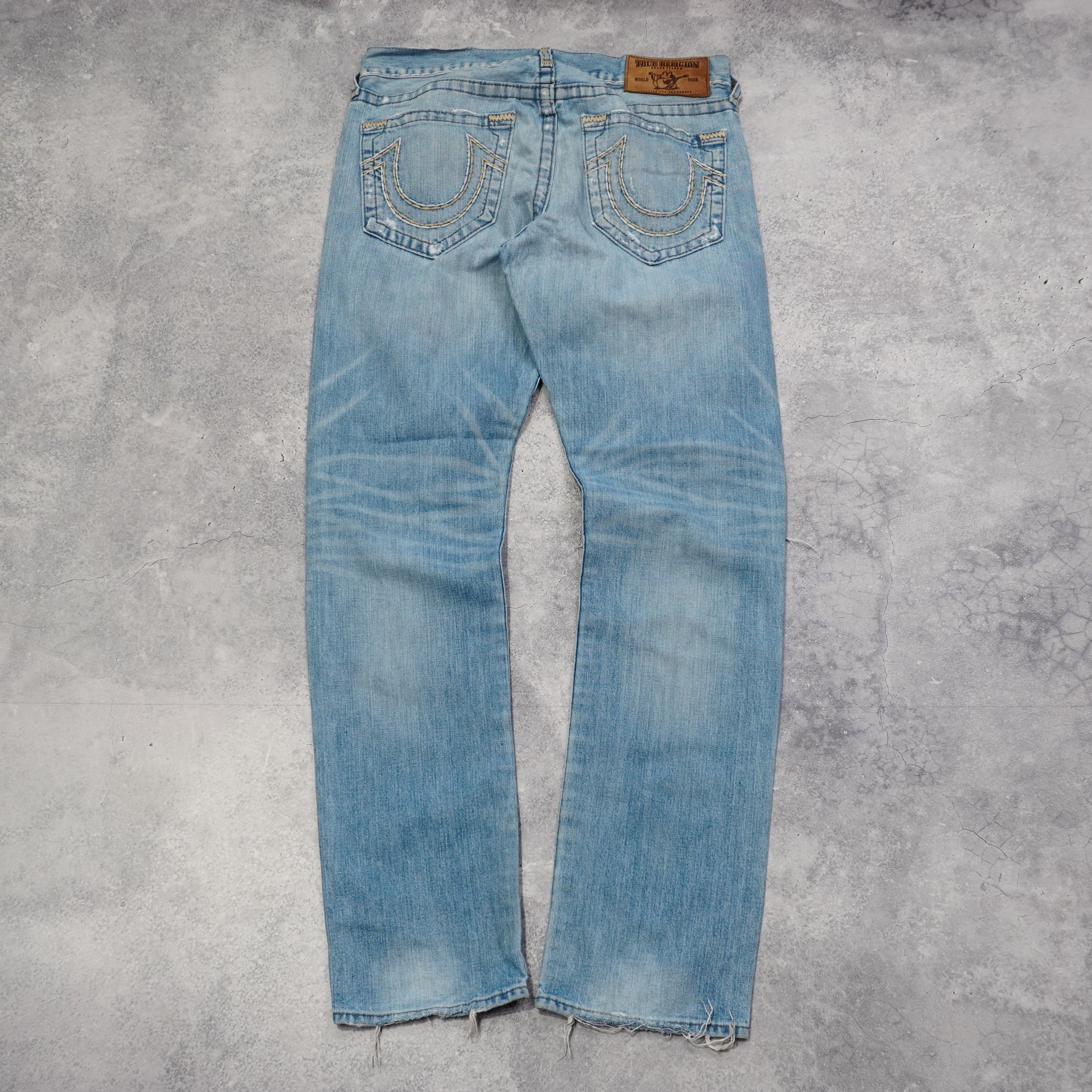 True Religion Ripped Distressed Jeans