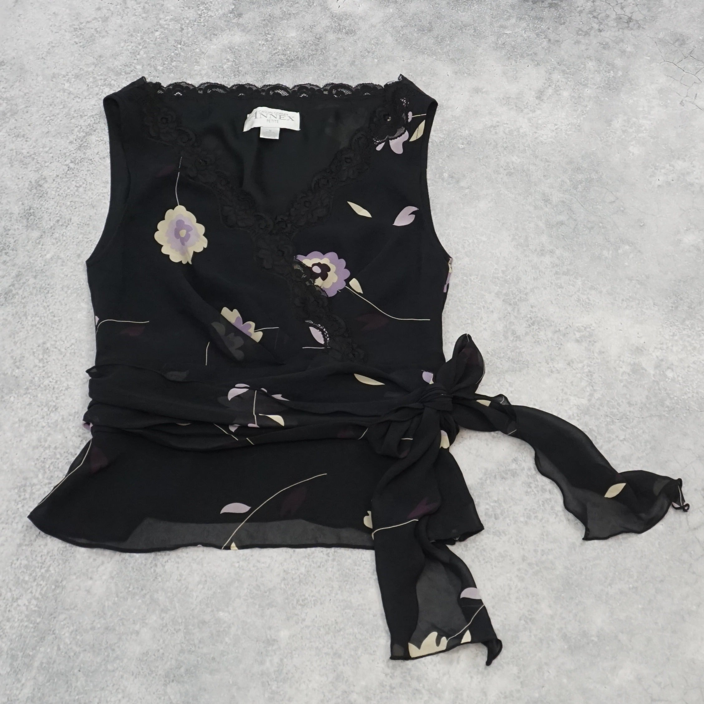 2000s Annex Casual Floral Top