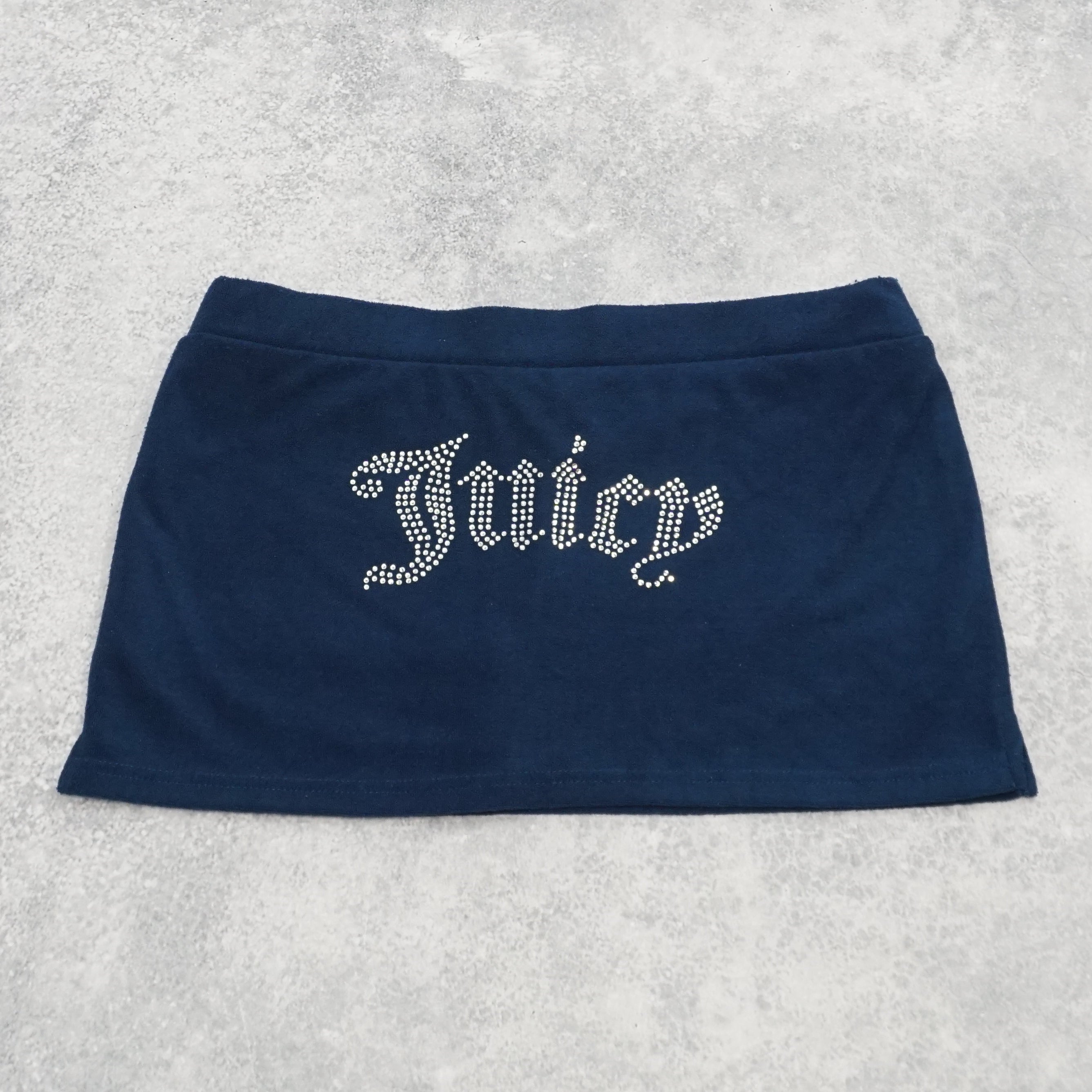 2000s Juicy Couture Logo Printed Skirt