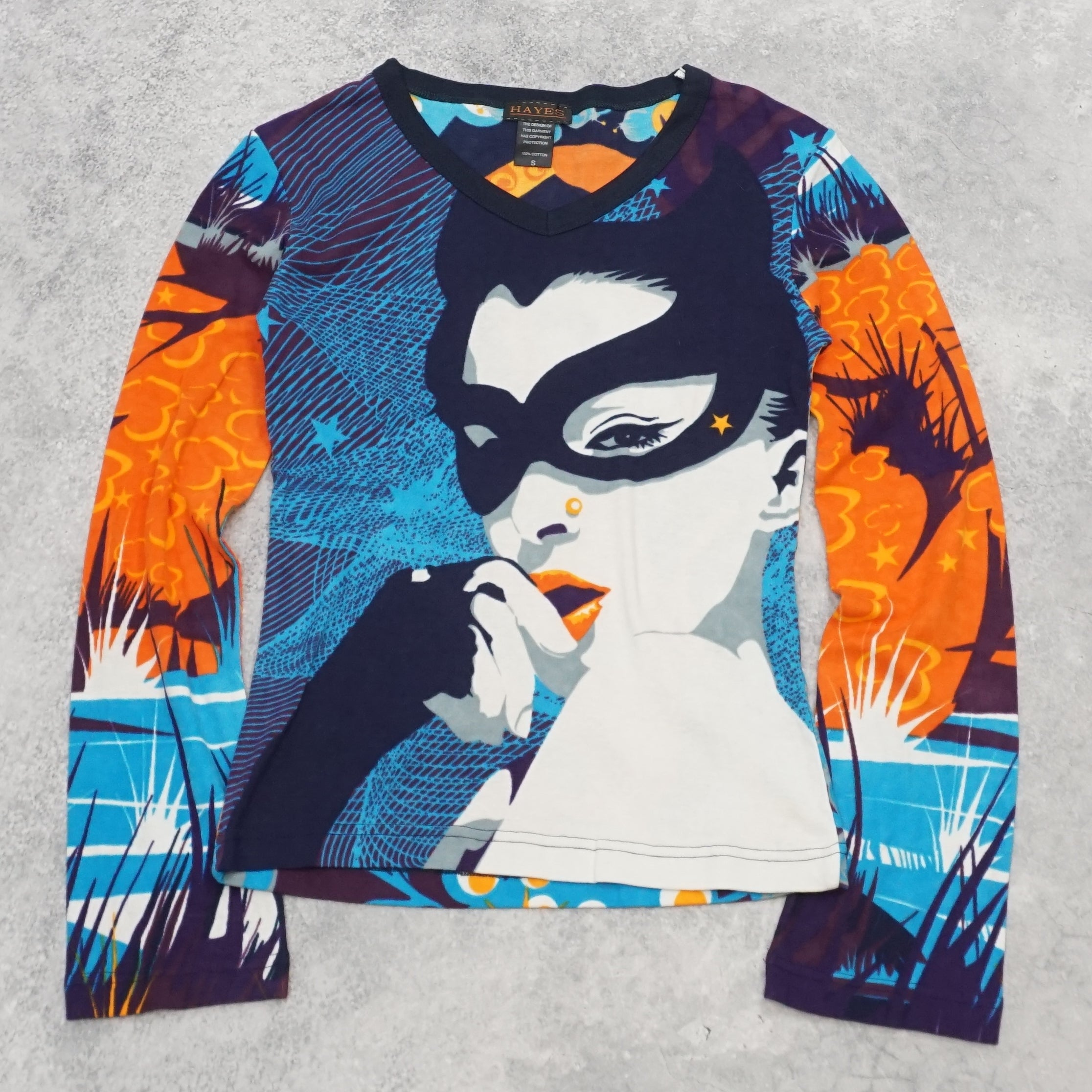 2000s Hayes Graphic Top