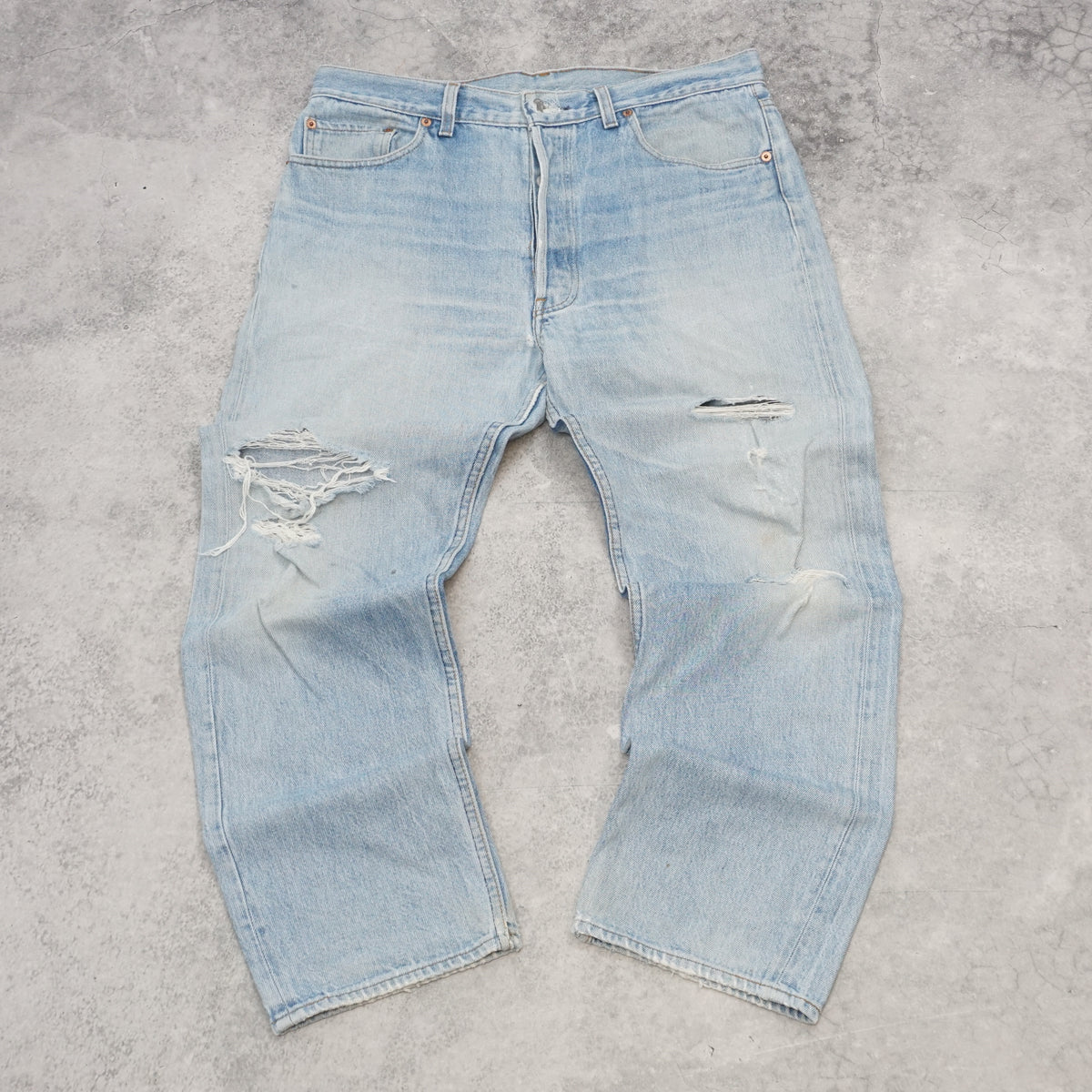 90s Levi's 501 Distressed Jeans