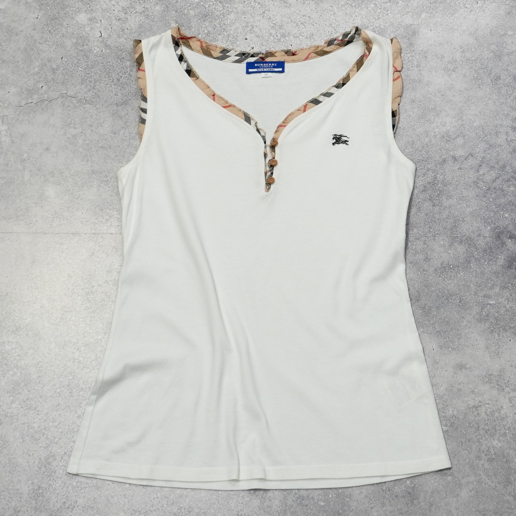 2000s Burberry Tank Top