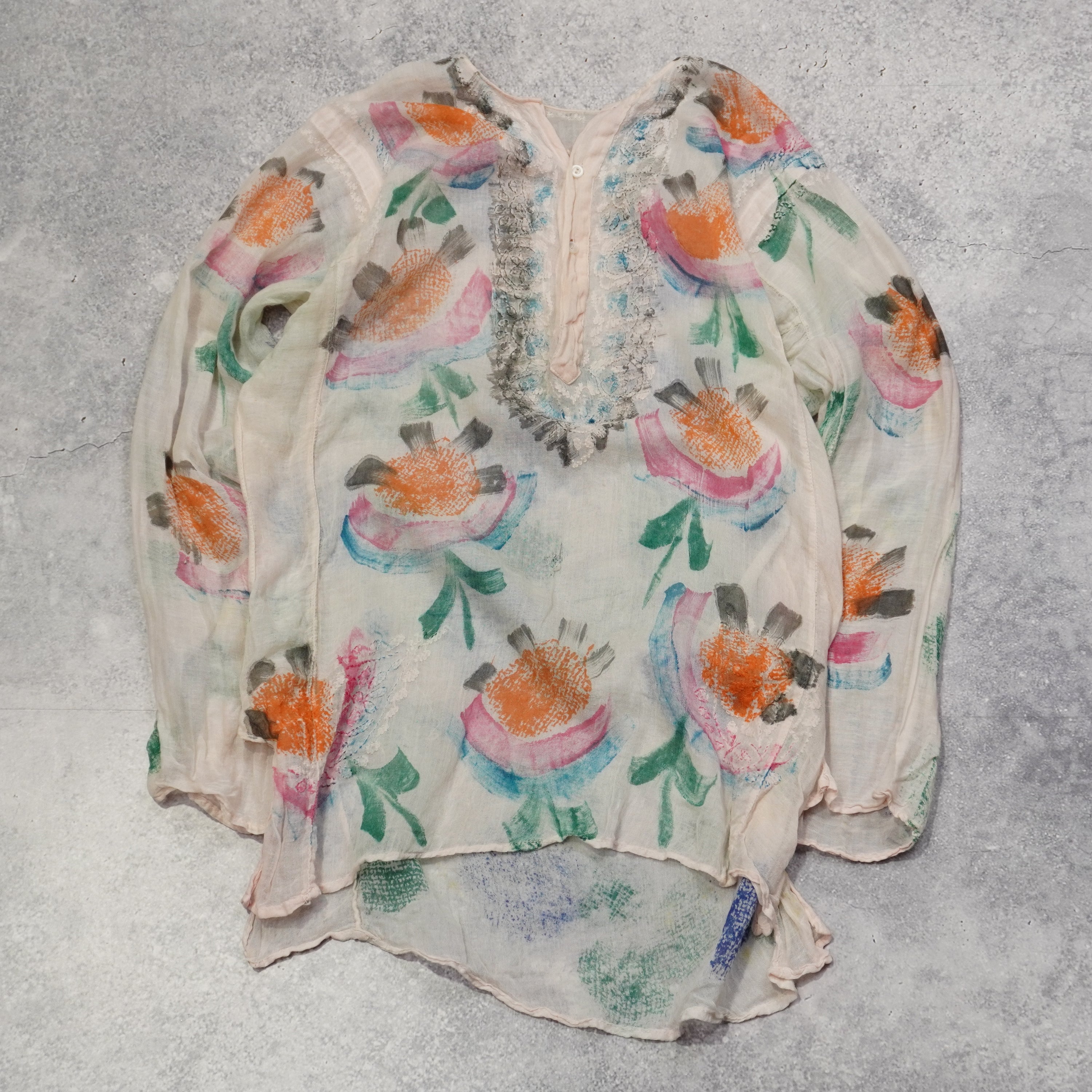 Floral Embroidered Top