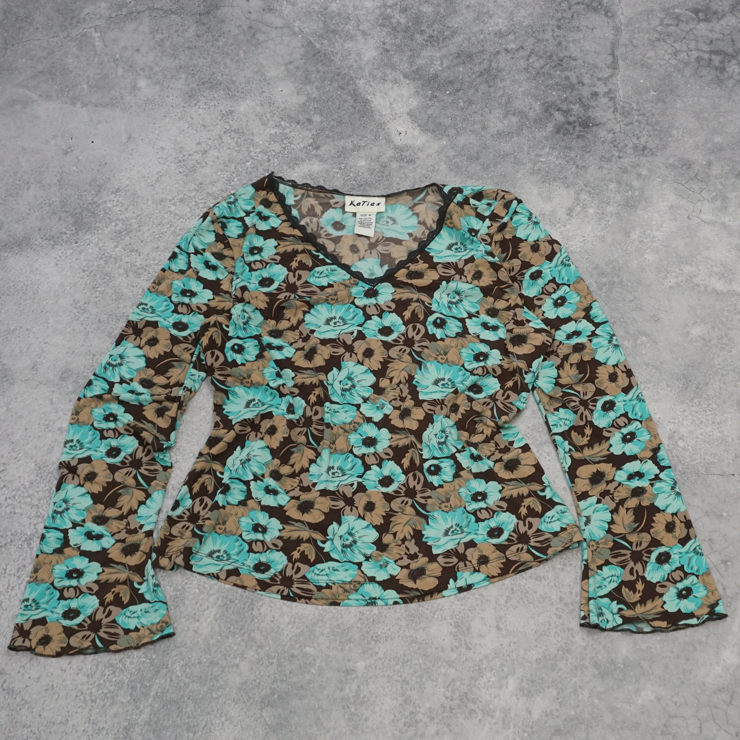 Katies Floral Print Top