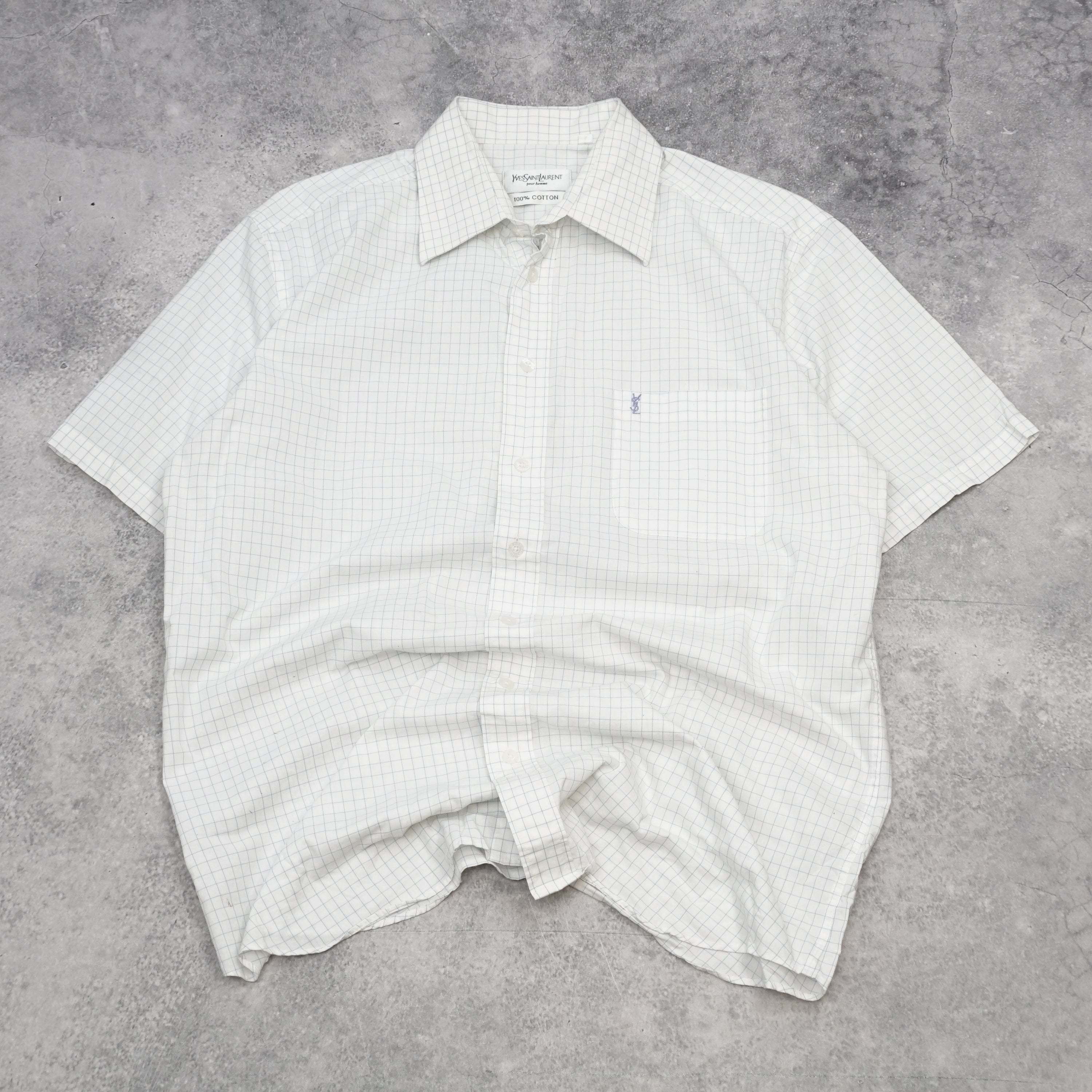 Yves Saint Laurent Checked Shirt
