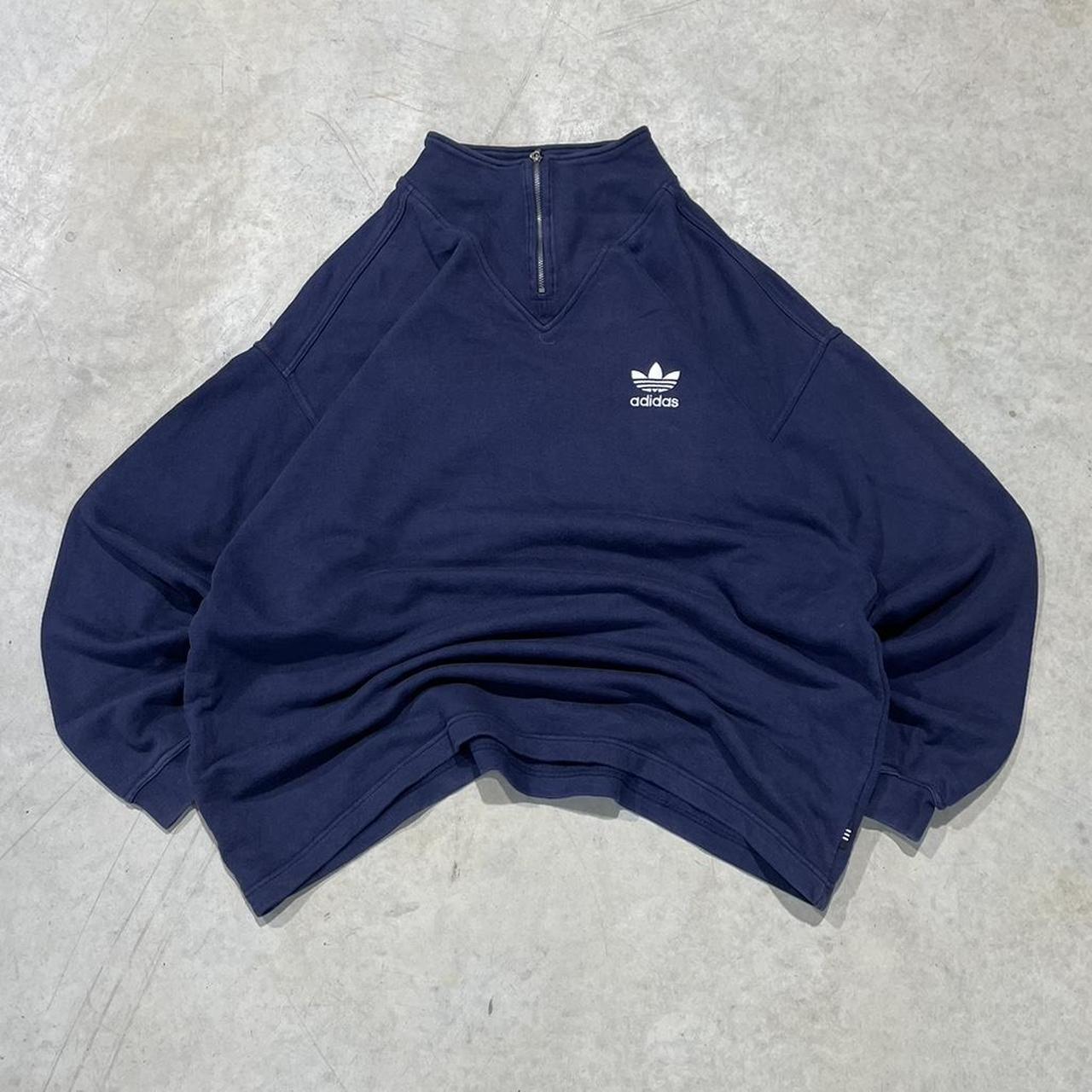 90s Adidas Quarter Zip Hoodie