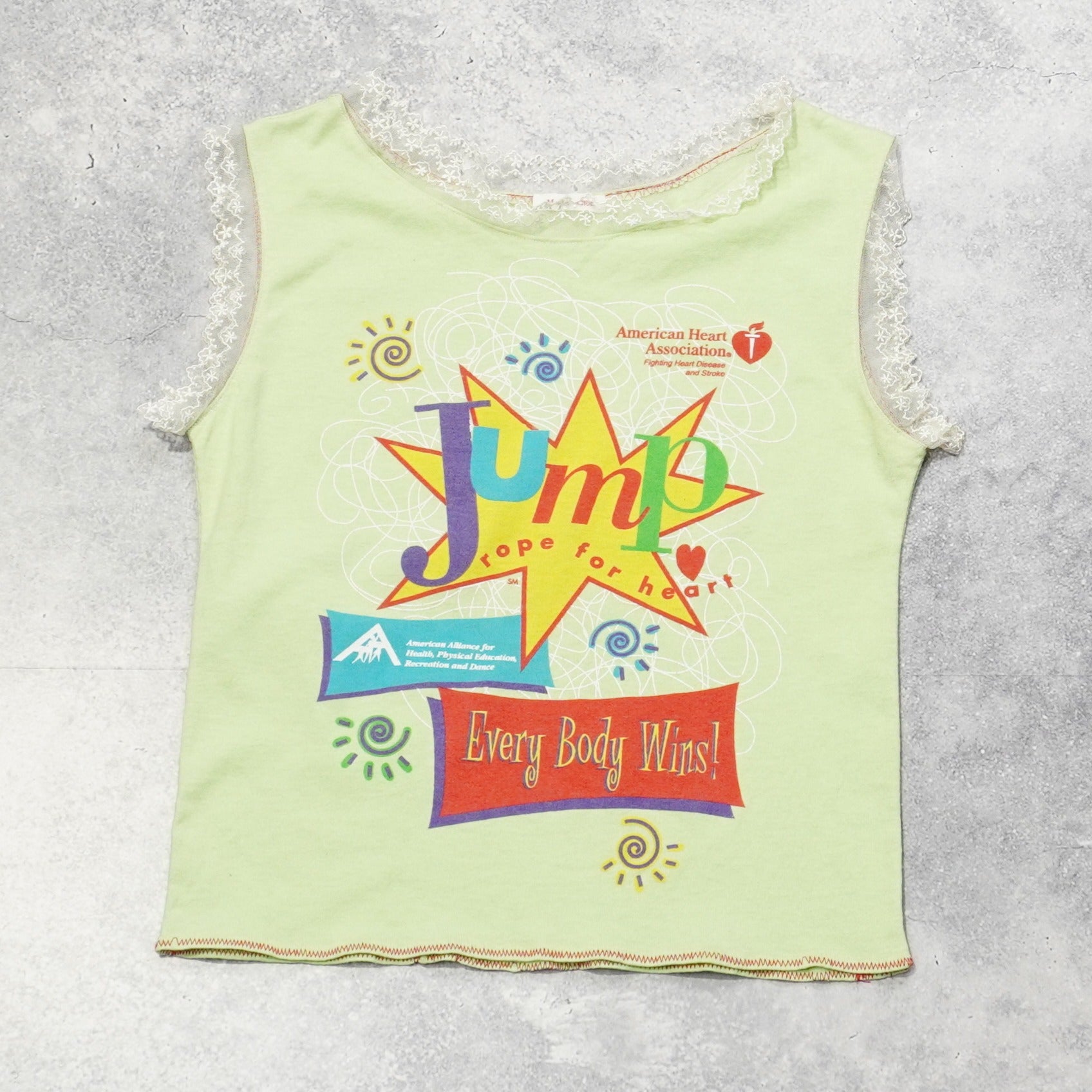 Mother Cotton Graphic Tank Top