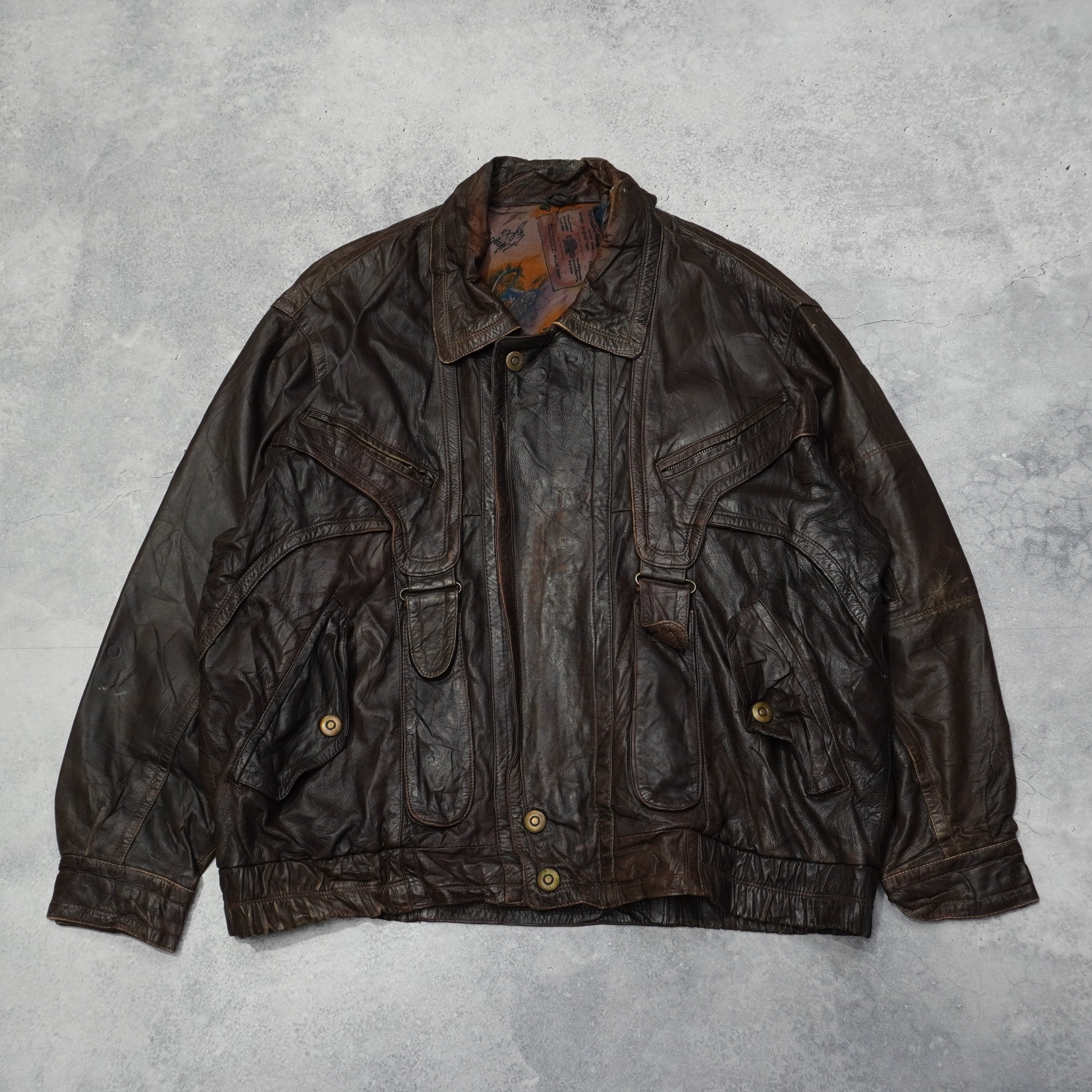 80s Leather Jacket
