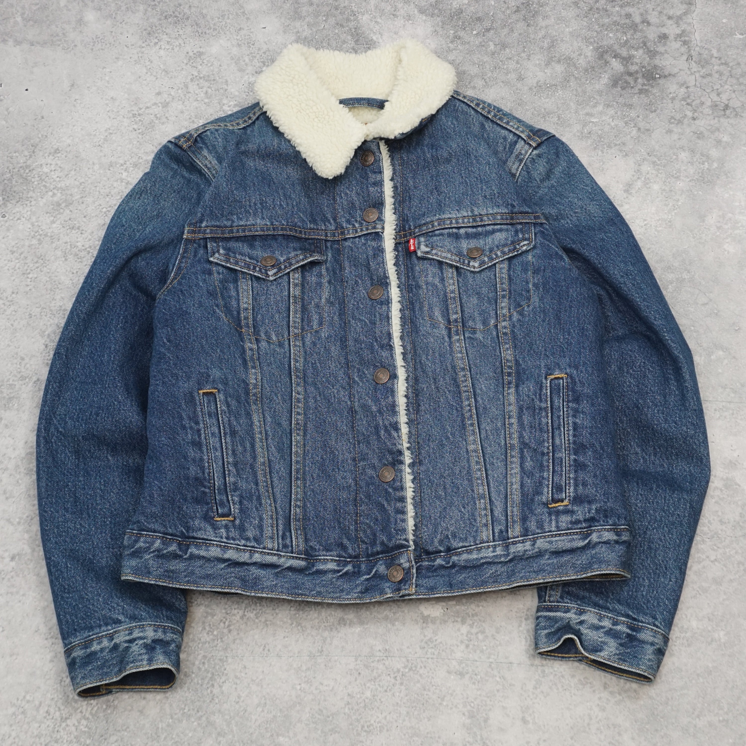 Levi's Sherpa Lined Denim Jacket