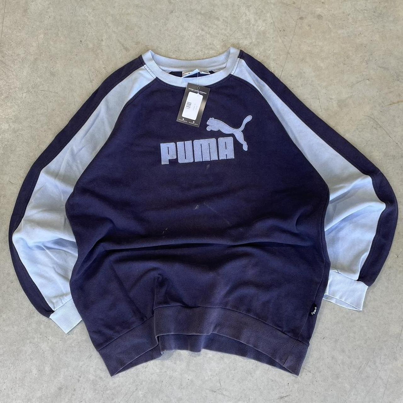 2000s Puma Boxy Retro Crewneck Jumper