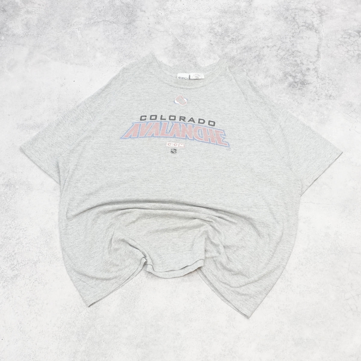 90s CCM Colorado Avalanche NHL Graphic T-Shirt
