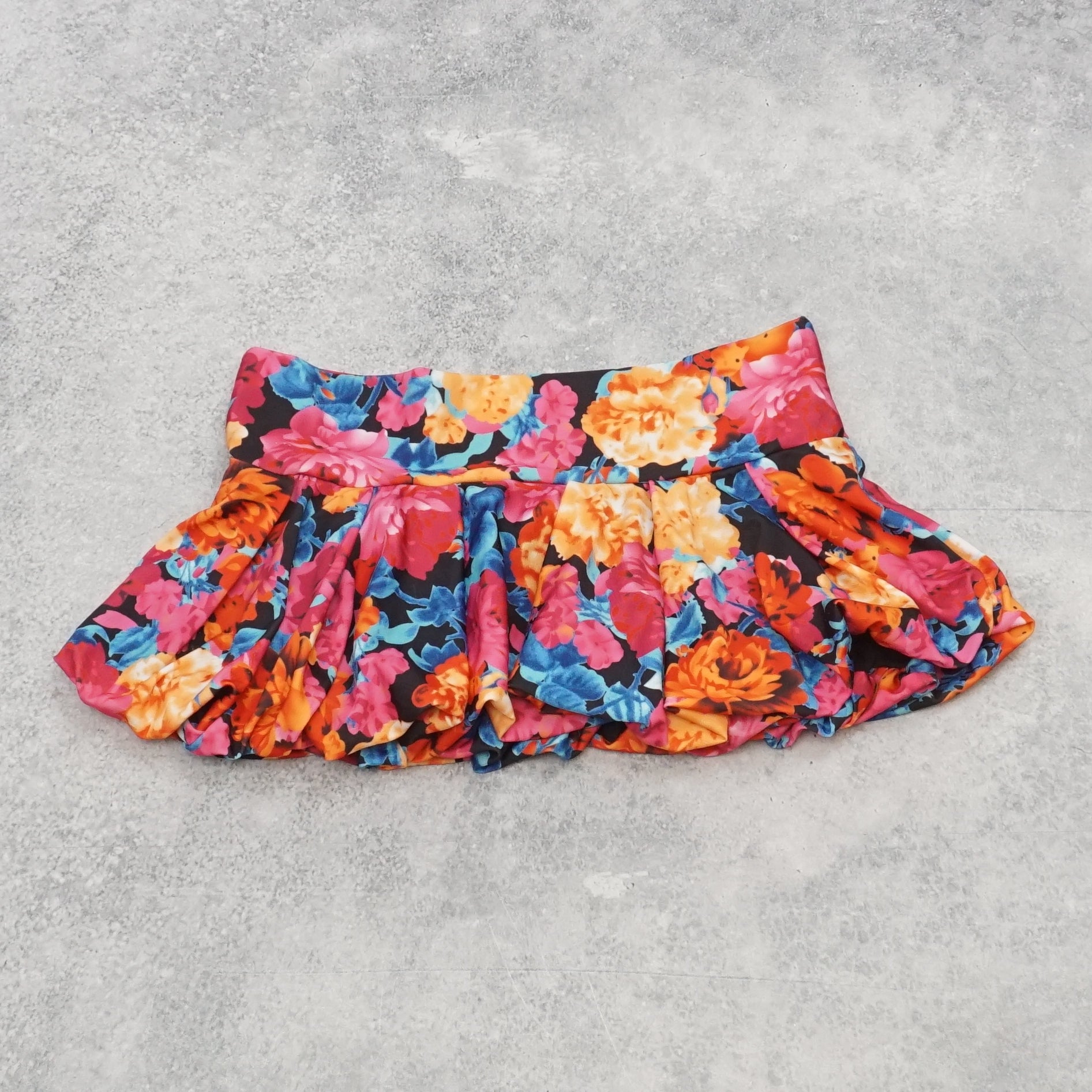 Newlyme Floral  Mini Skirt