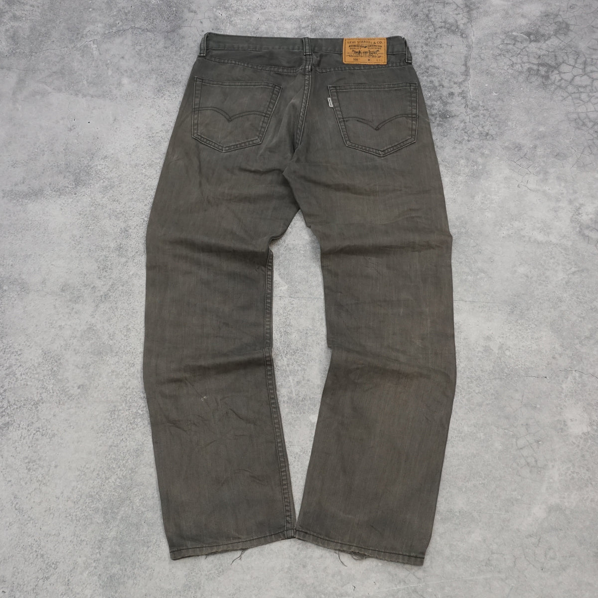 Levi's 505 Straight Faded Jeans